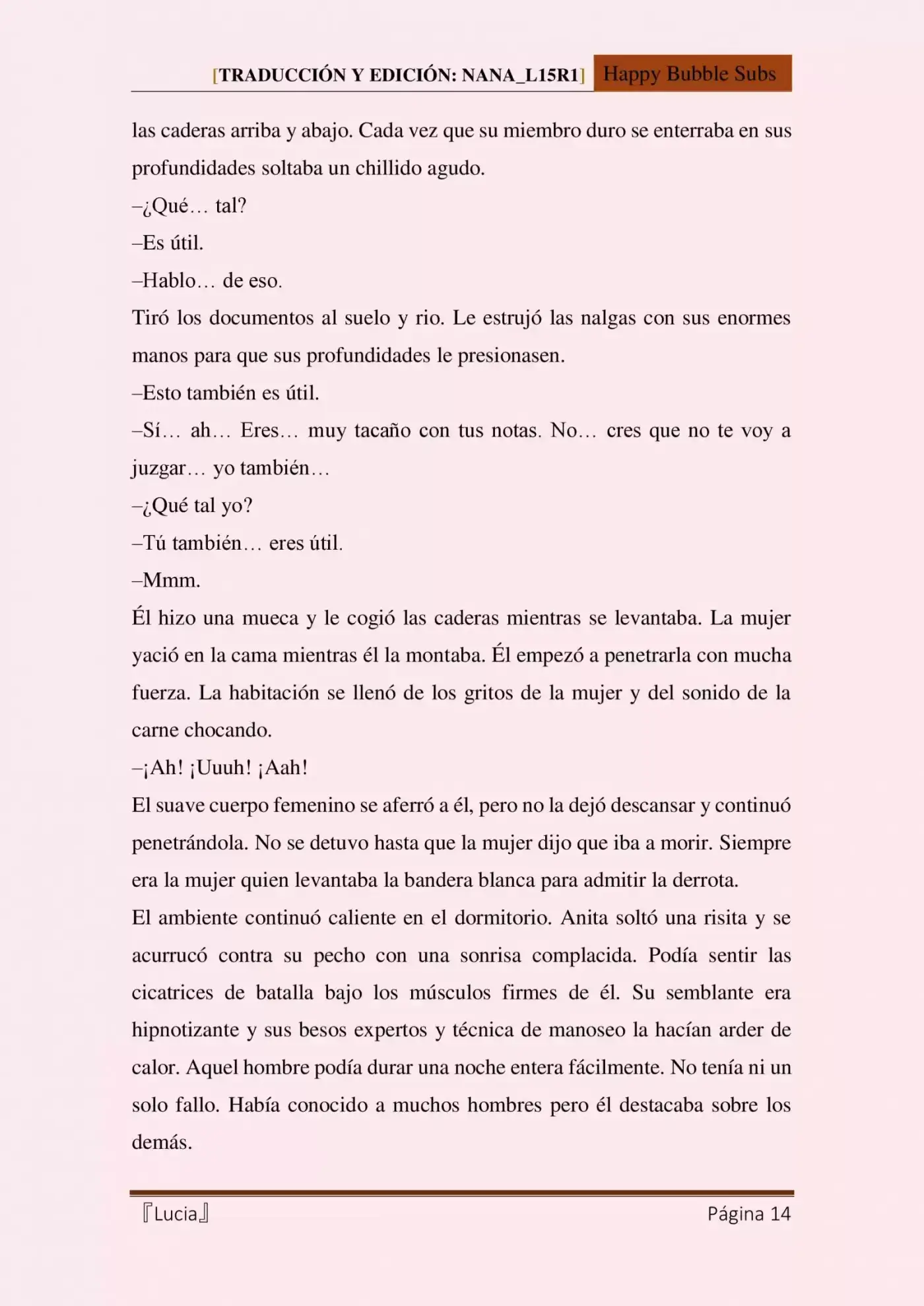 Lucia (Novela) - Capítulo 5 - Página 14 - LectorTMOo