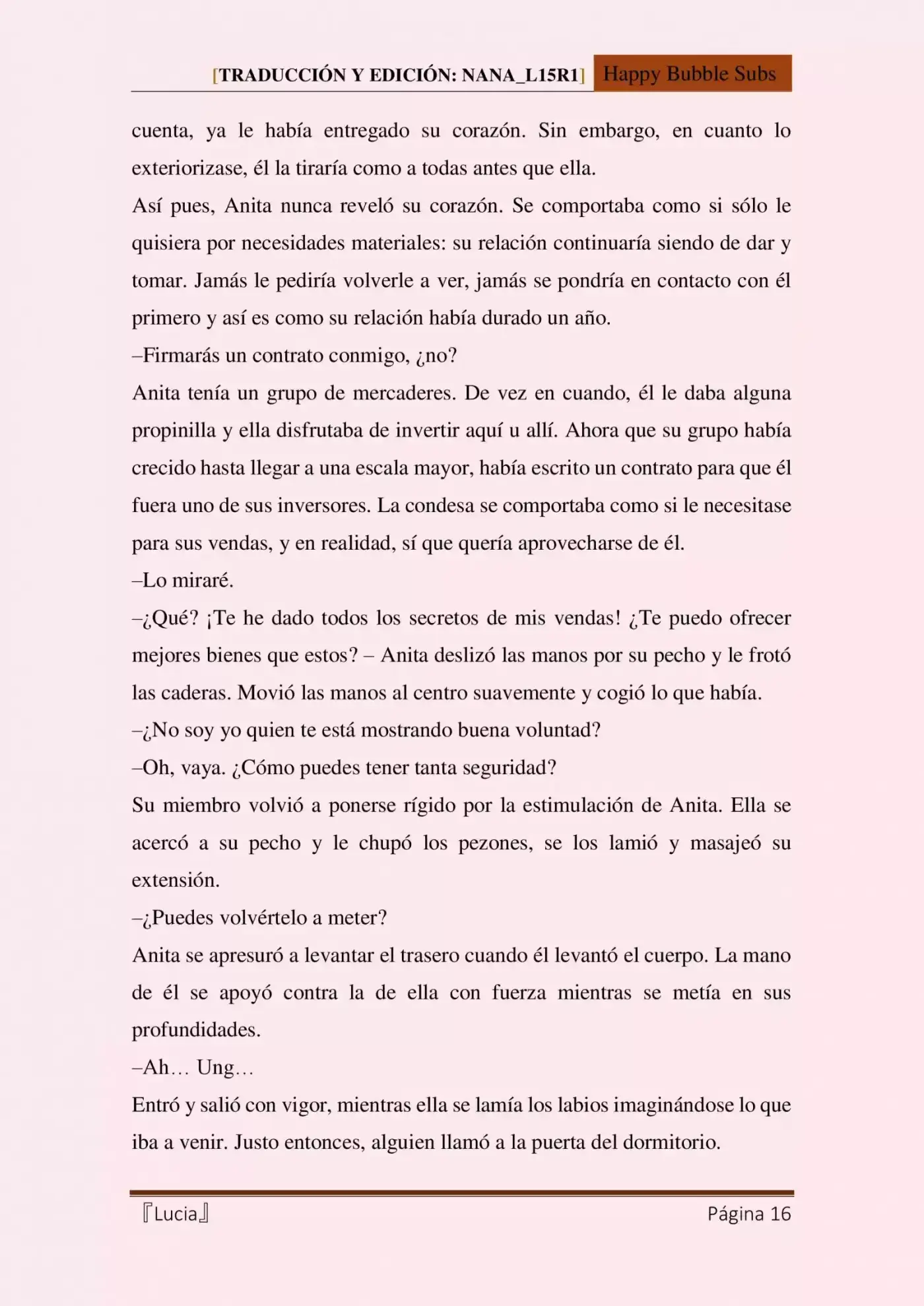 Lucia (Novela) - Capítulo 5 - Página 16 - LectorTMOo