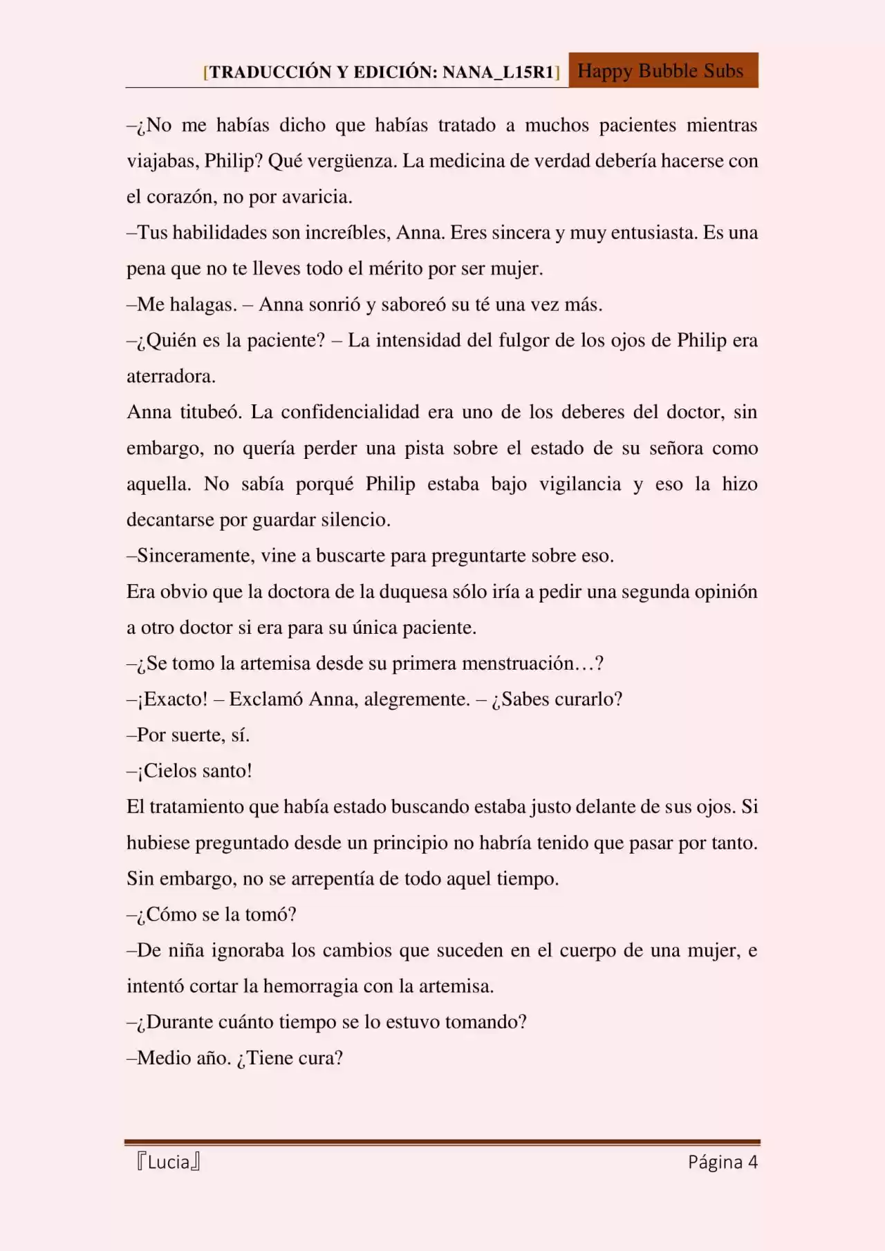 Lucia (Novela) - Capítulo 50 - Página 4 - LectorTMOo