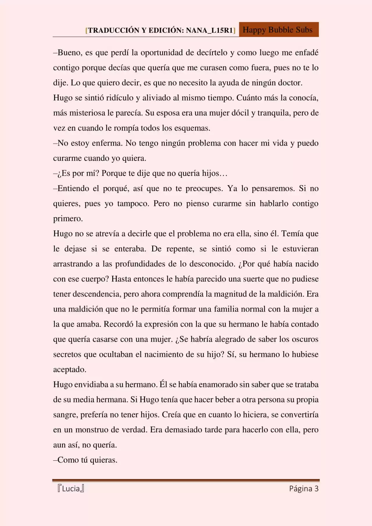 Lucia (Novela) - Capítulo 53 - Página 3 - LectorTMOo