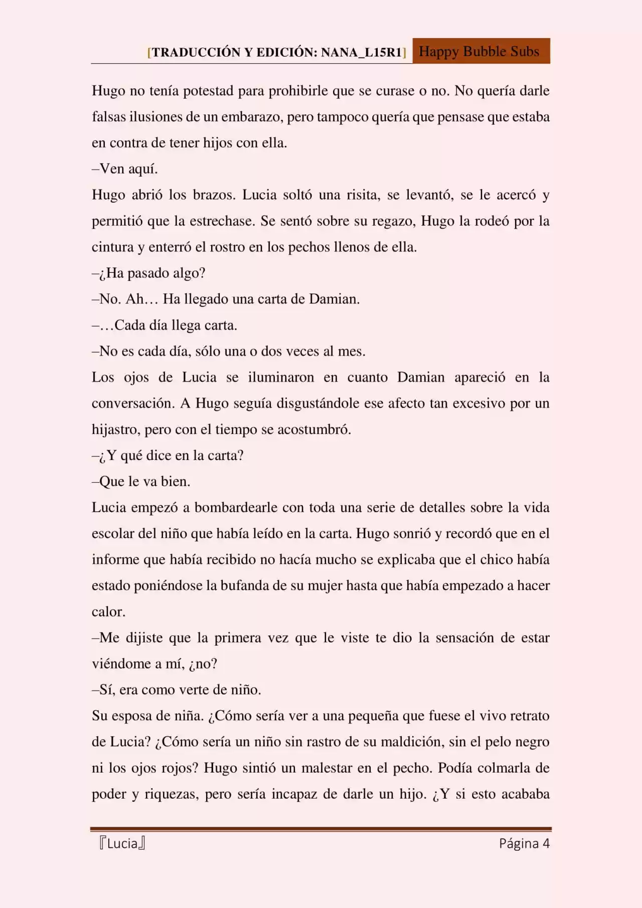 Lucia (Novela) - Capítulo 53 - Página 4 - LectorTMOo