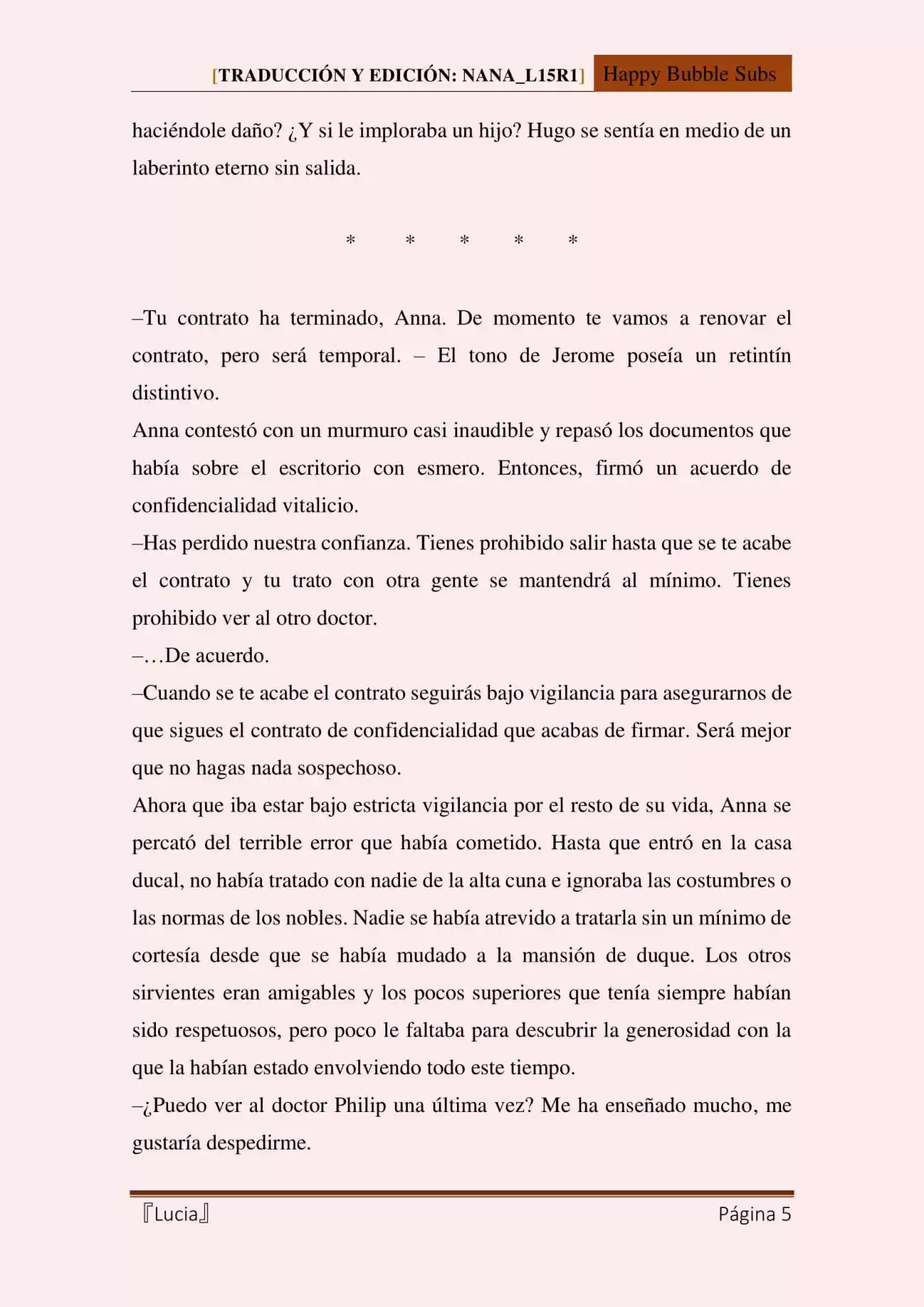 Lucia (Novela) - Capítulo 53 - Página 5 - LectorTMOo