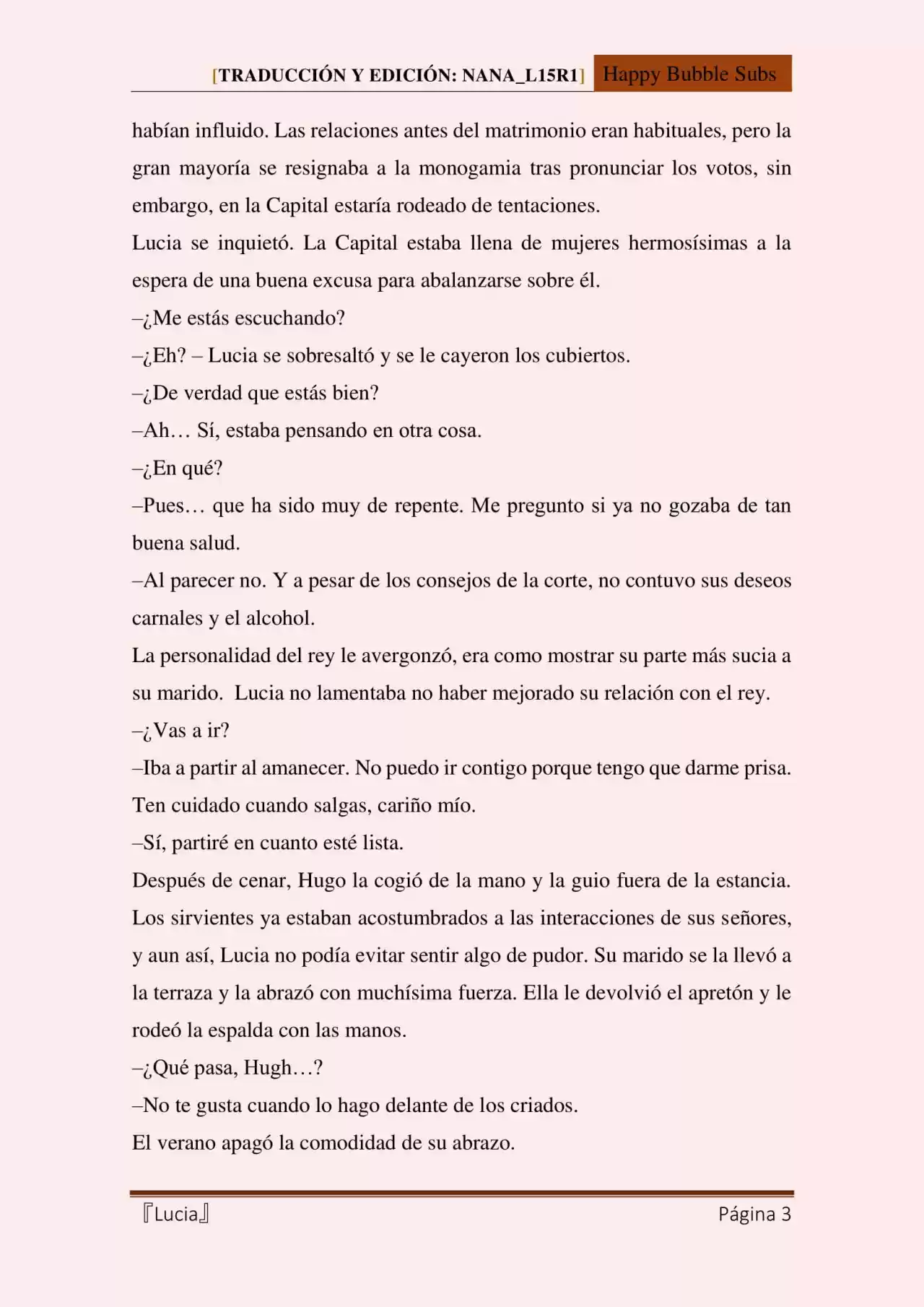 Lucia (Novela) - Capítulo 54 - Página 3 - LectorTMOo