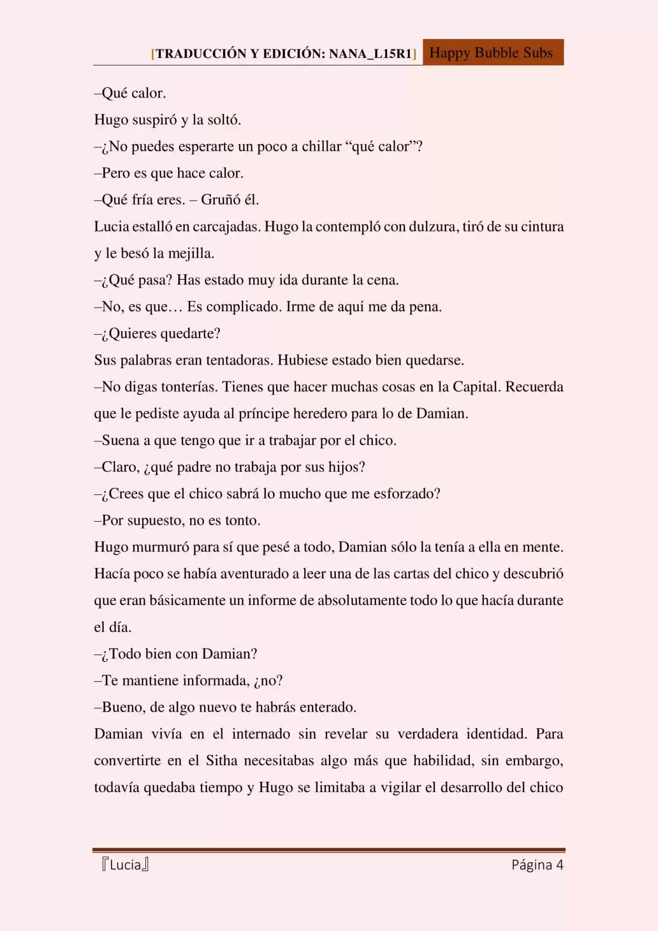 Lucia (Novela) - Capítulo 54 - Página 4 - LectorTMOo