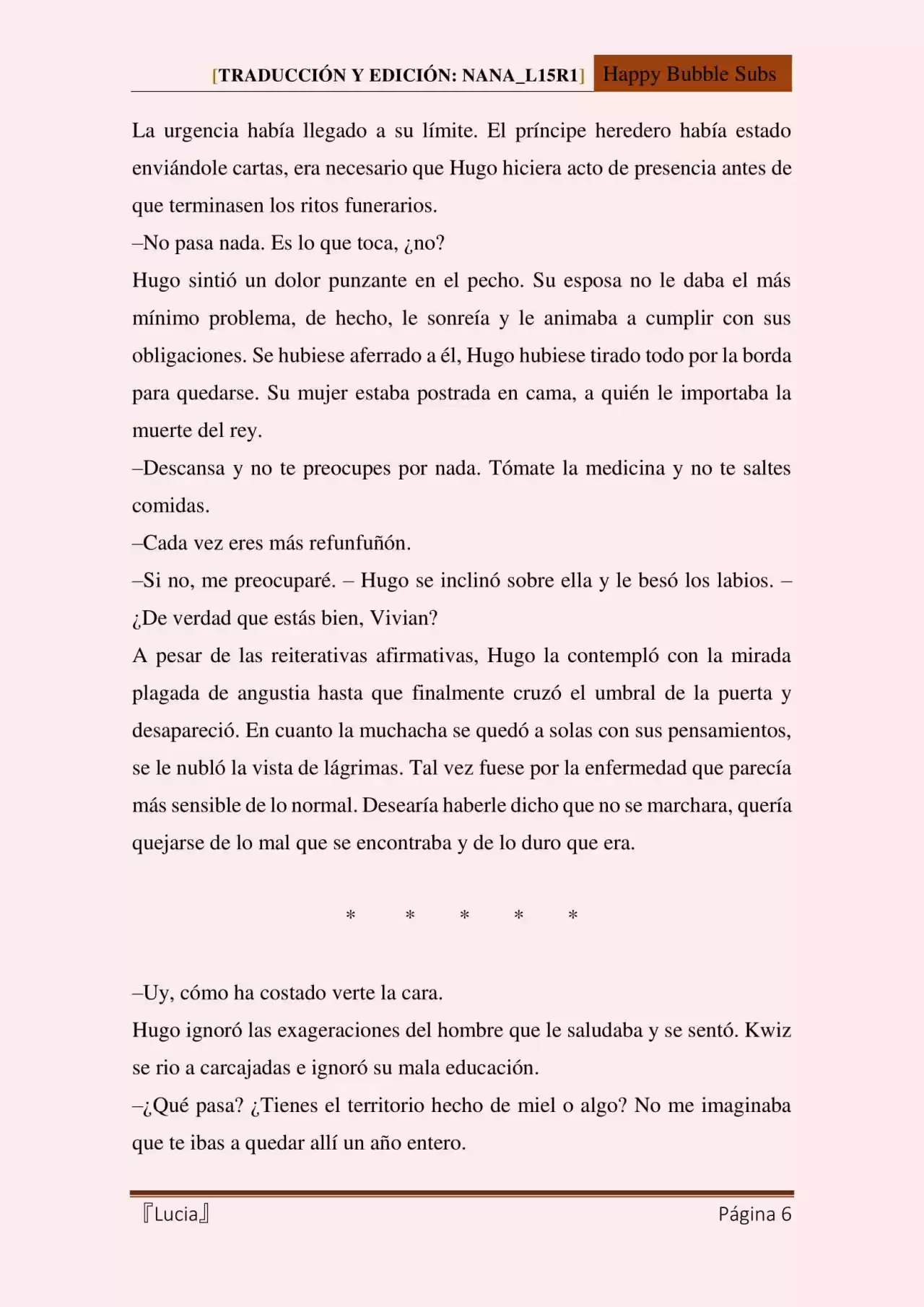 Lucia (Novela) - Capítulo 55 - Página 6 - LectorTMOo