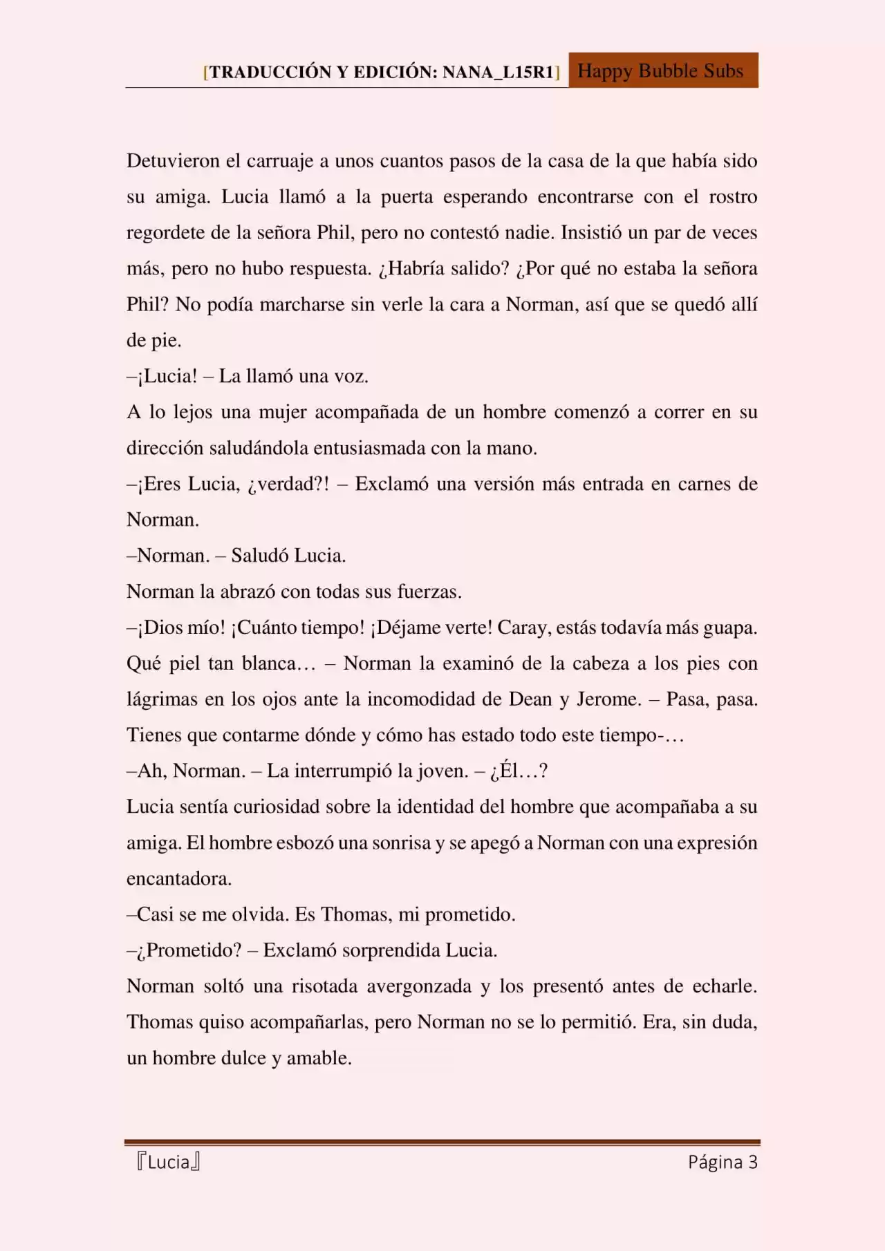 Lucia (Novela) - Capítulo 58 - Página 3 - LectorTMOo