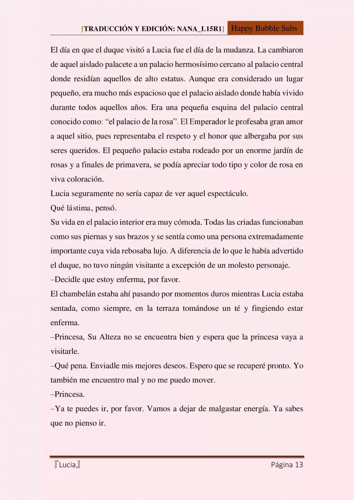 Lucia (Novela) - Capítulo 6 - Página 13 - LectorTMOo