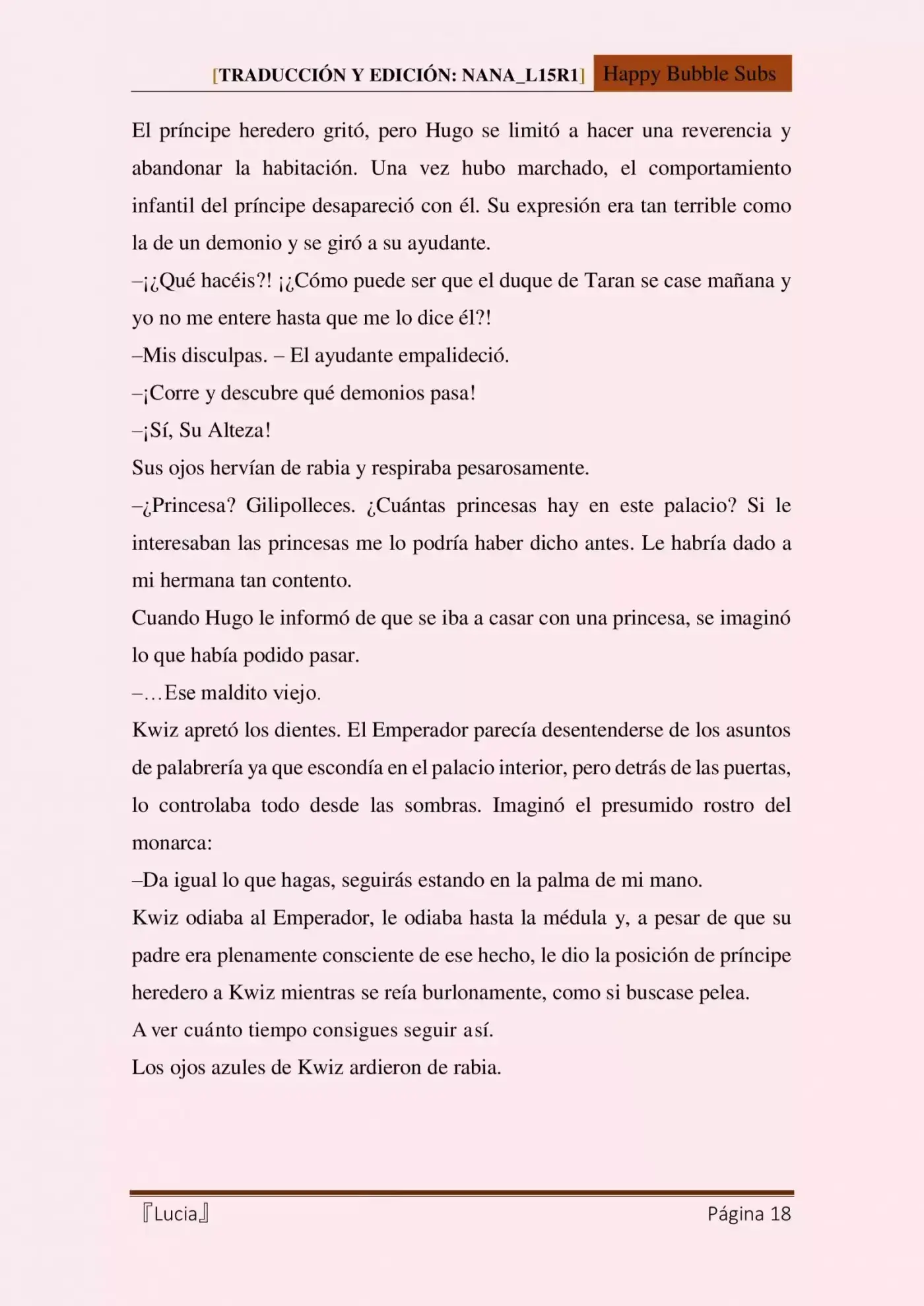 Lucia (Novela) - Capítulo 6 - Página 18 - LectorTMOo