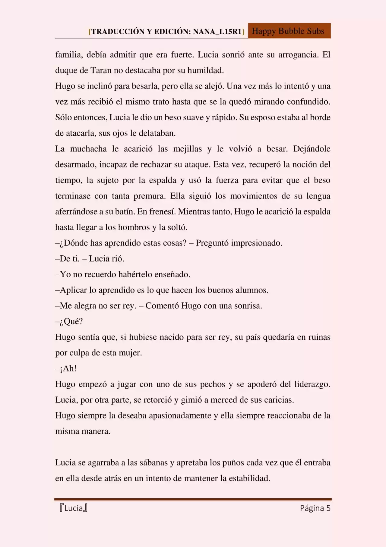 Lucia (Novela) - Capítulo 61 - Página 5 - LectorTMOo