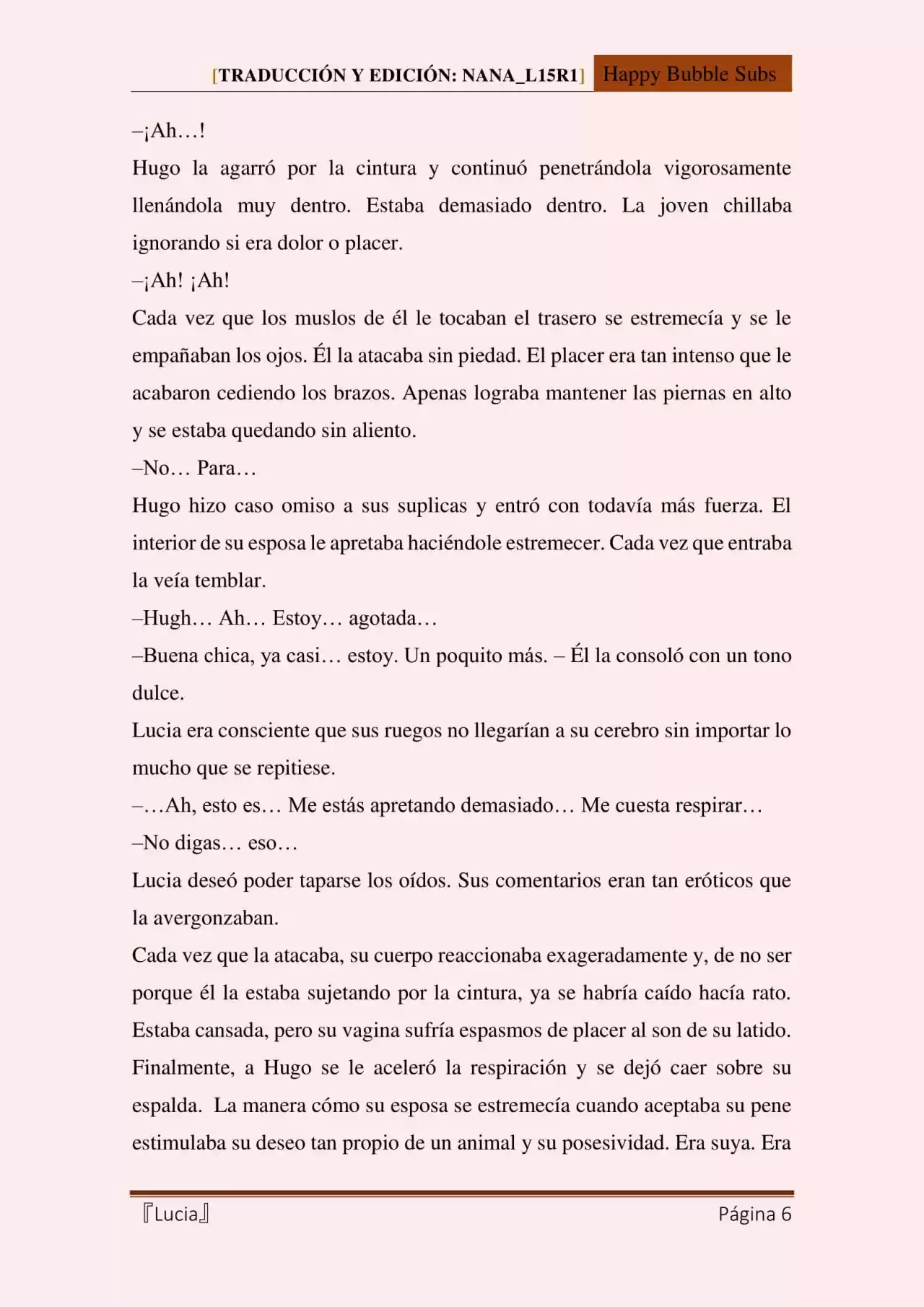 Lucia (Novela) - Capítulo 61 - Página 6 - LectorTMOo