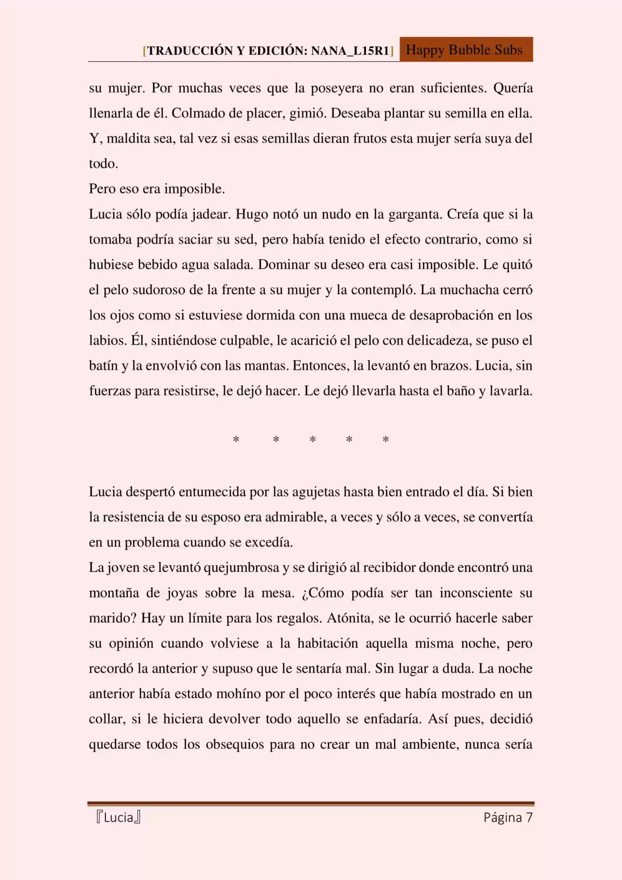 Lucia (Novela) - Capítulo 61 - Página 7 - LectorTMOo