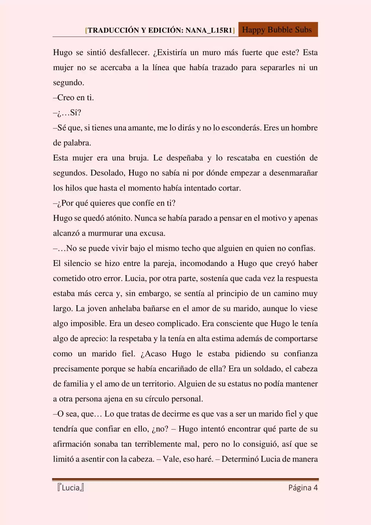 Lucia (Novela) - Capítulo 62 - Página 4 - LectorTMOo
