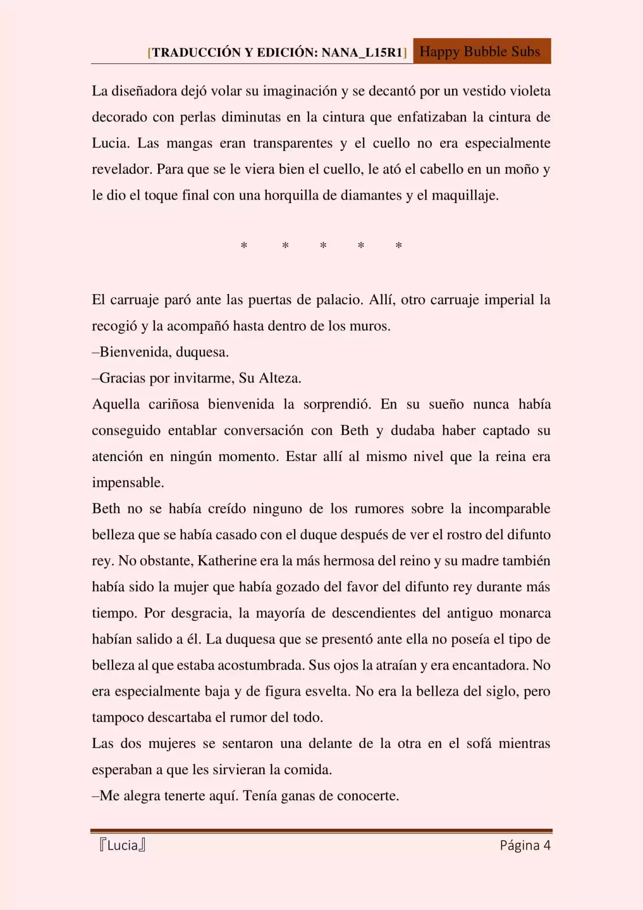 Lucia (Novela) - Capítulo 66 - Página 4 - LectorTMOo