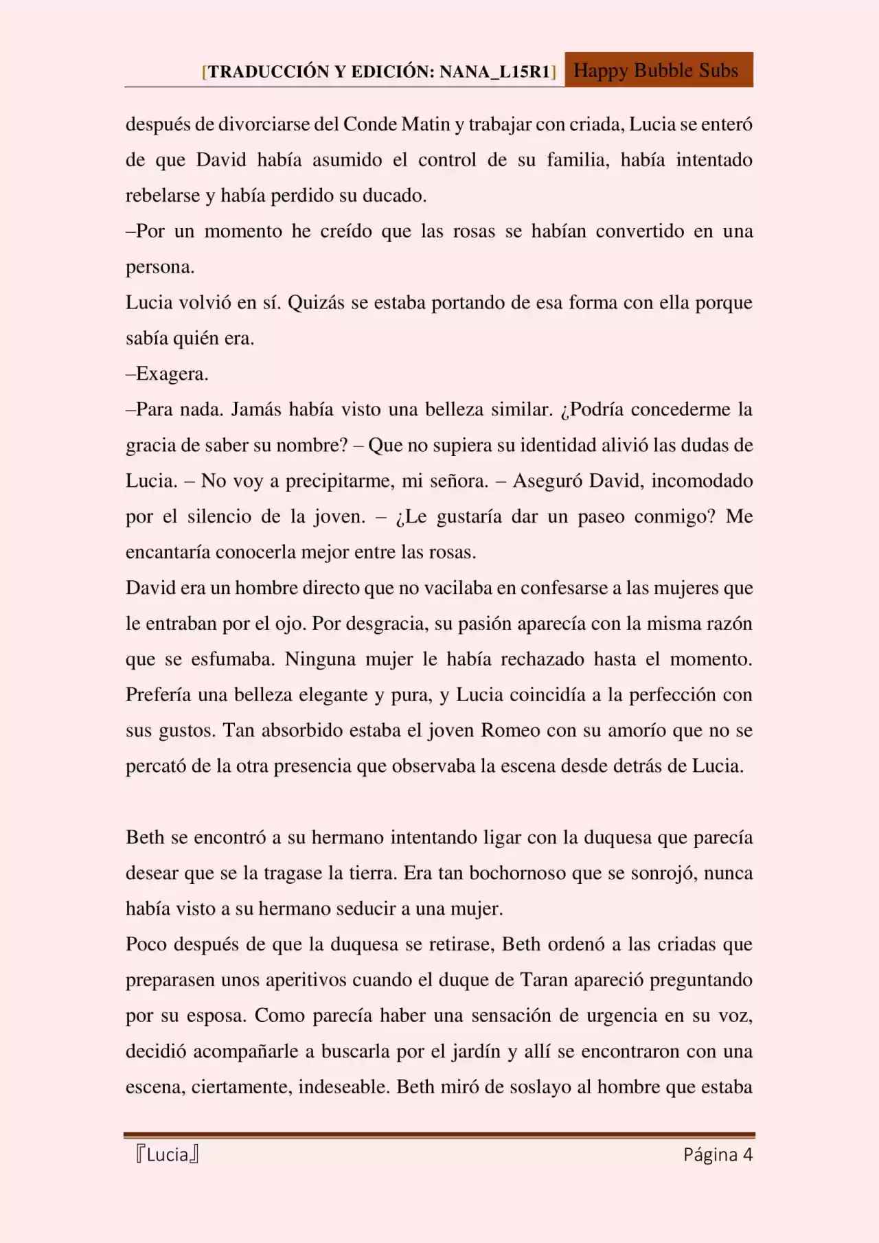 Lucia (Novela) - Capítulo 67 - Página 4 - LectorTMOo