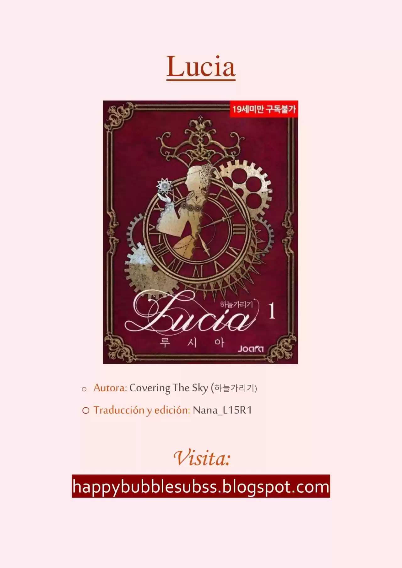 Lucia (Novela) - Capítulo 68 - Página 1 - LectorTMOo