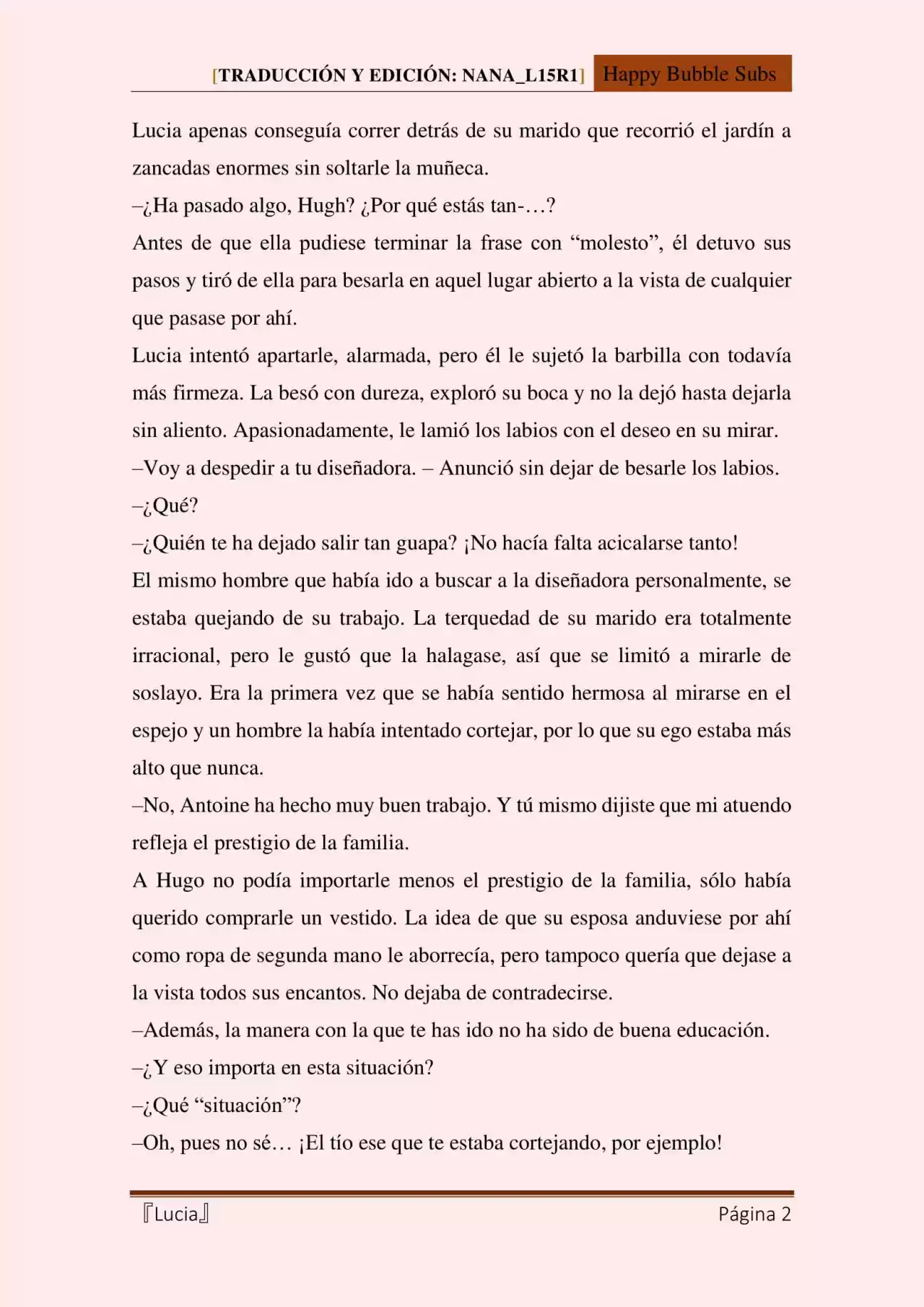 Lucia (Novela) - Capítulo 68 - Página 2 - LectorTMOo