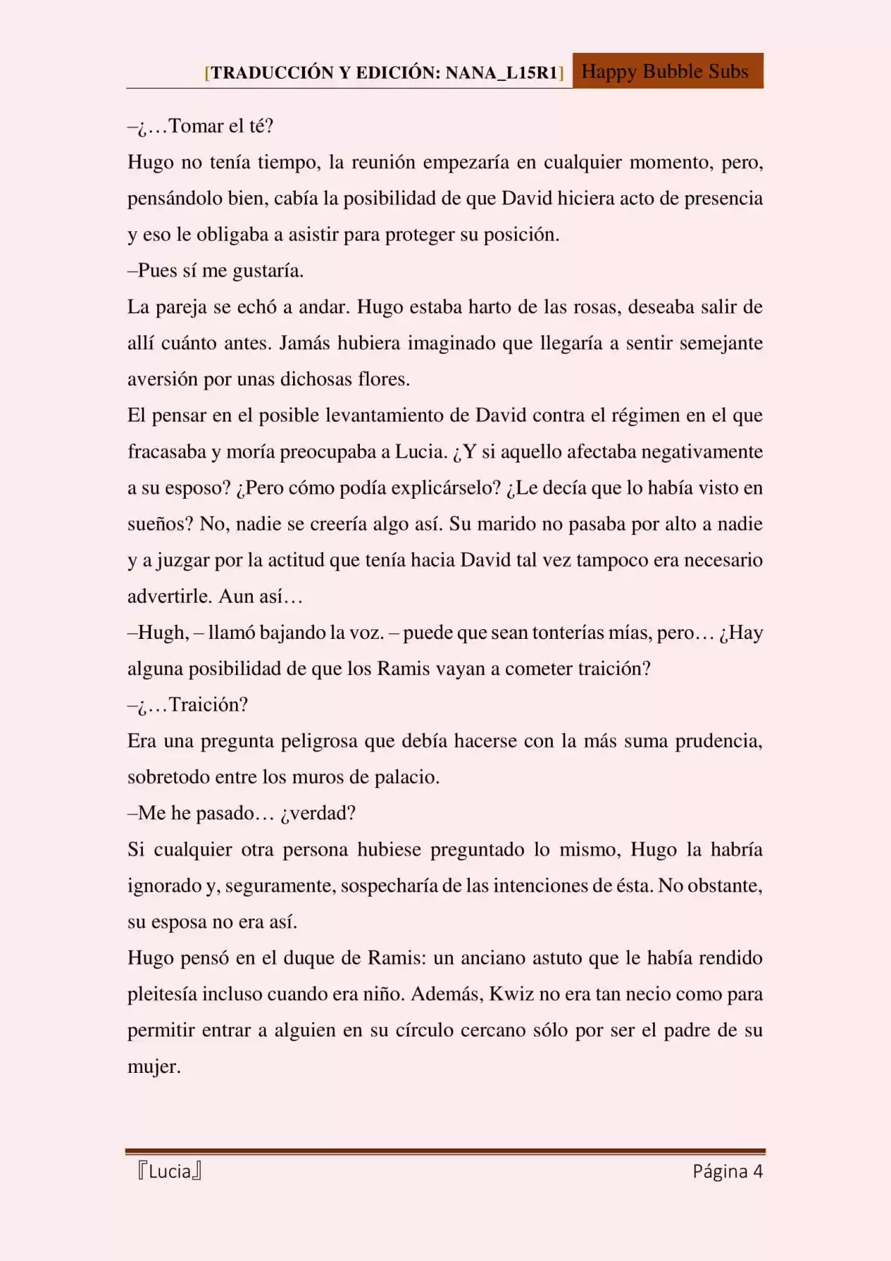 Lucia (Novela) - Capítulo 68 - Página 4 - LectorTMOo