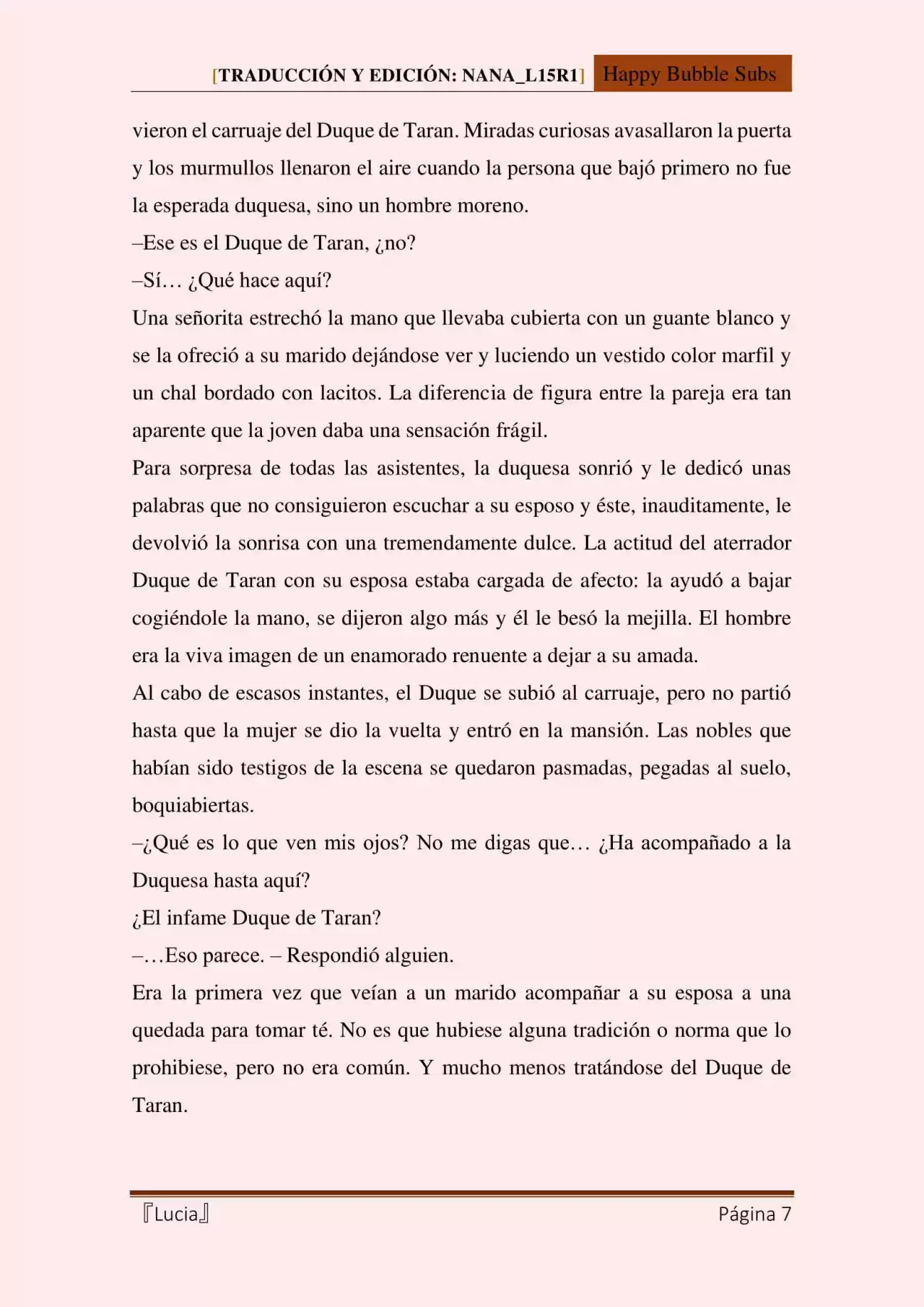 Lucia (Novela) - Capítulo 69 - Página 7 - LectorTMOo