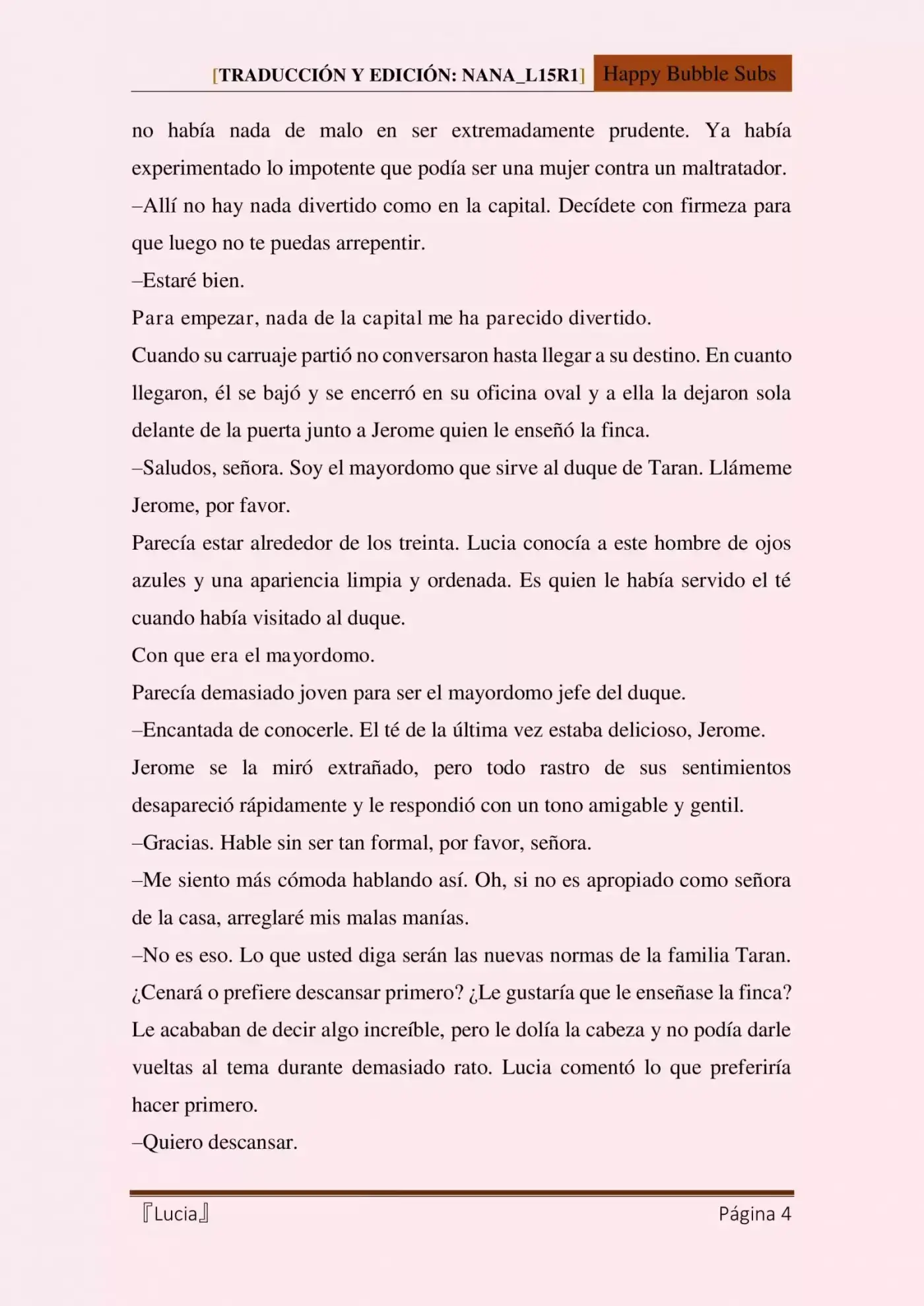 Lucia (Novela) - Capítulo 7 - Página 4 - LectorTMOo