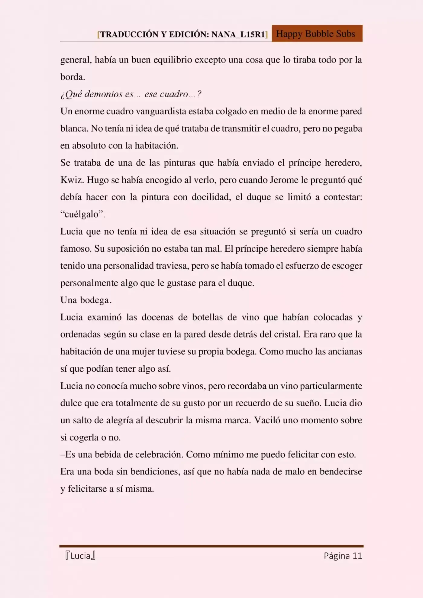 Lucia (Novela) - Capítulo 7 - Página 11 - LectorTMOo