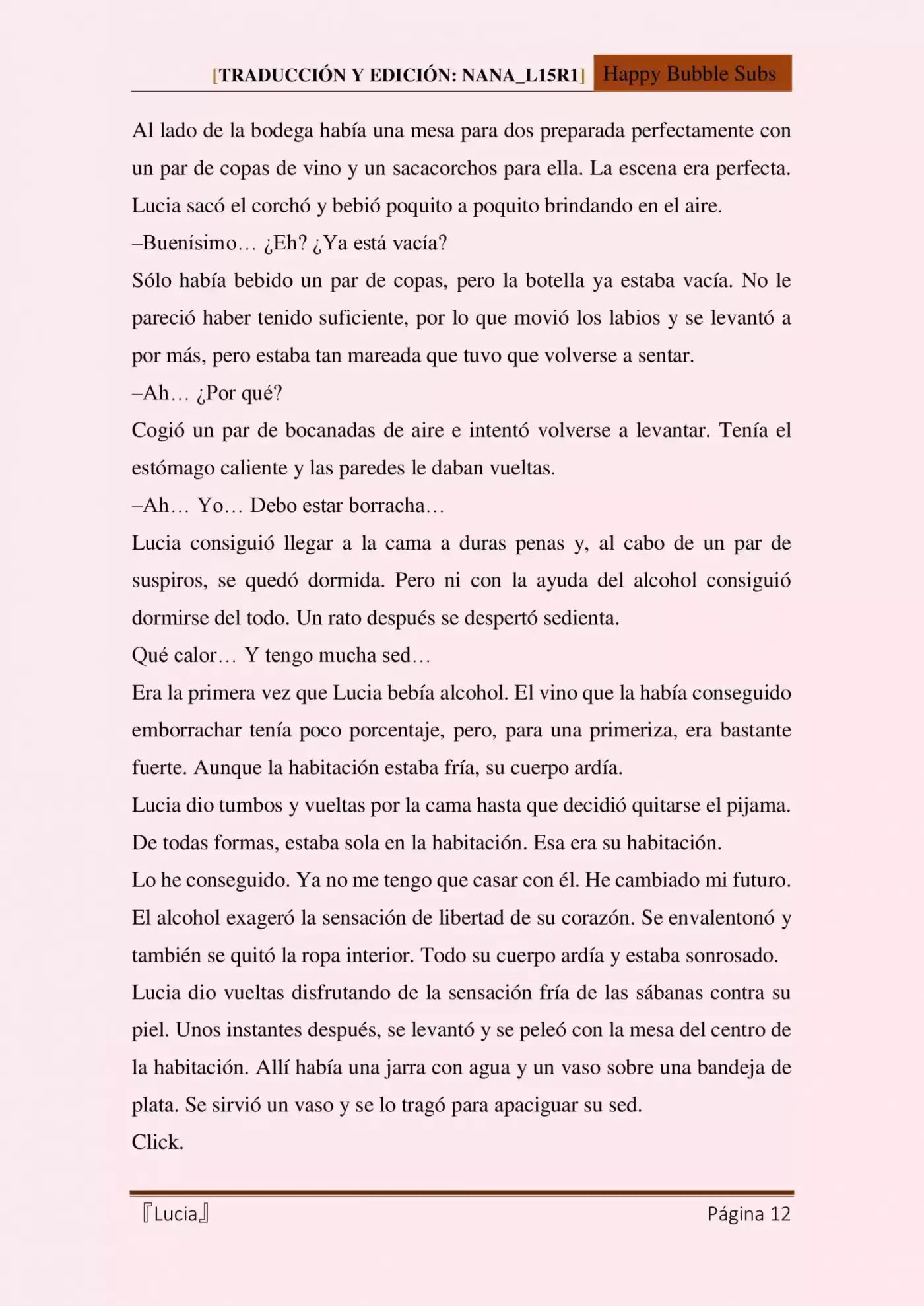 Lucia (Novela) - Capítulo 7 - Página 12 - LectorTMOo