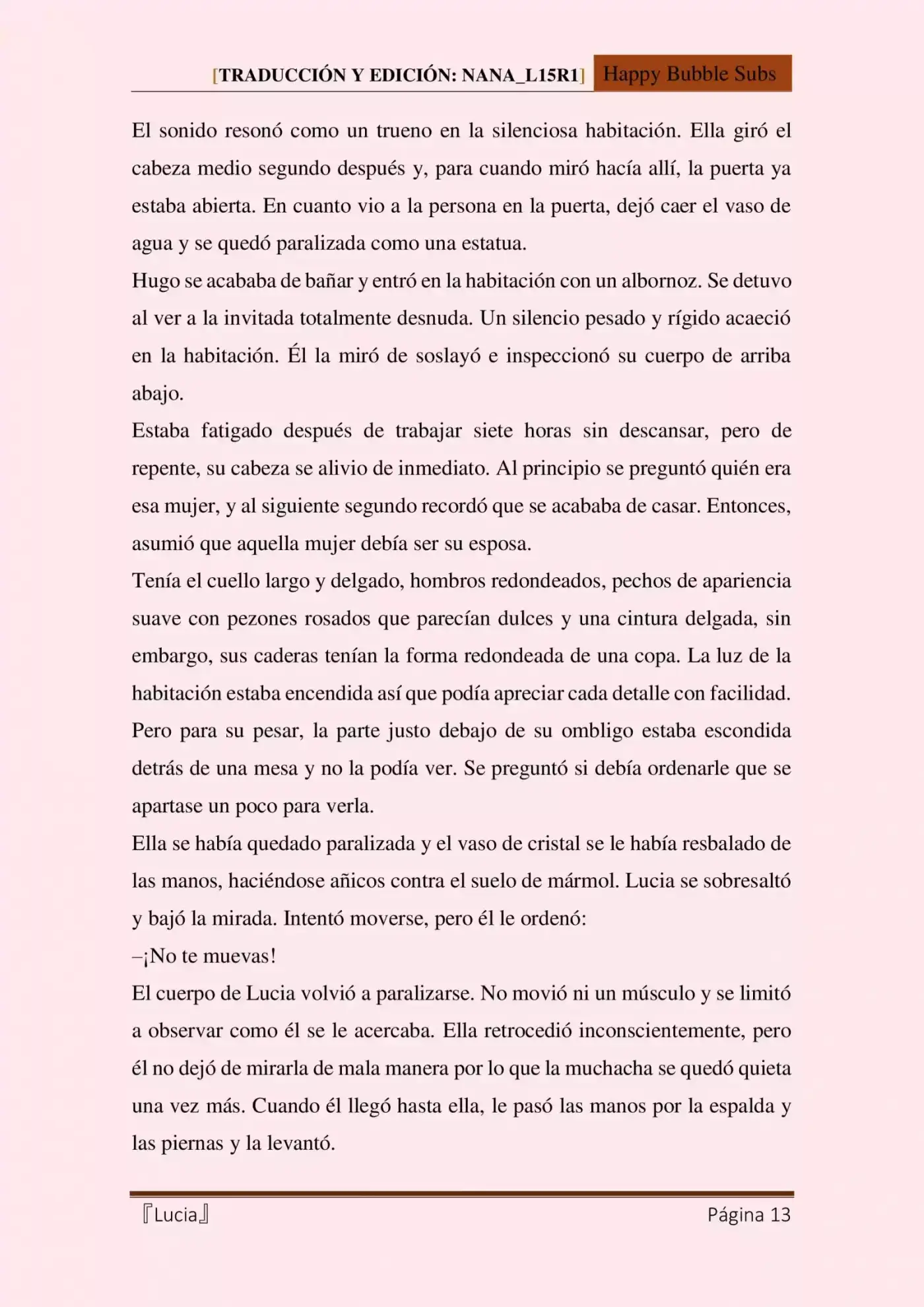 Lucia (Novela) - Capítulo 7 - Página 13 - LectorTMOo