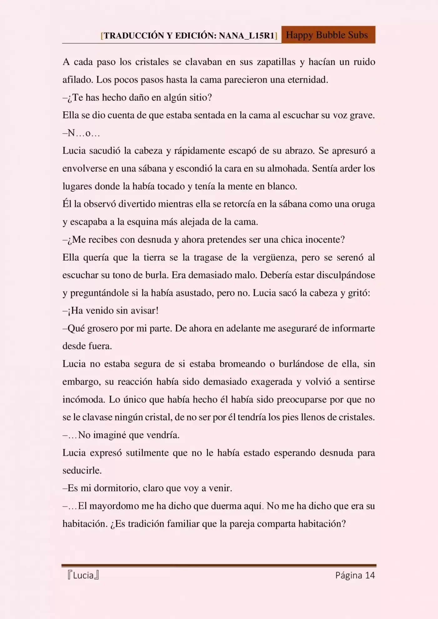 Lucia (Novela) - Capítulo 7 - Página 14 - LectorTMOo