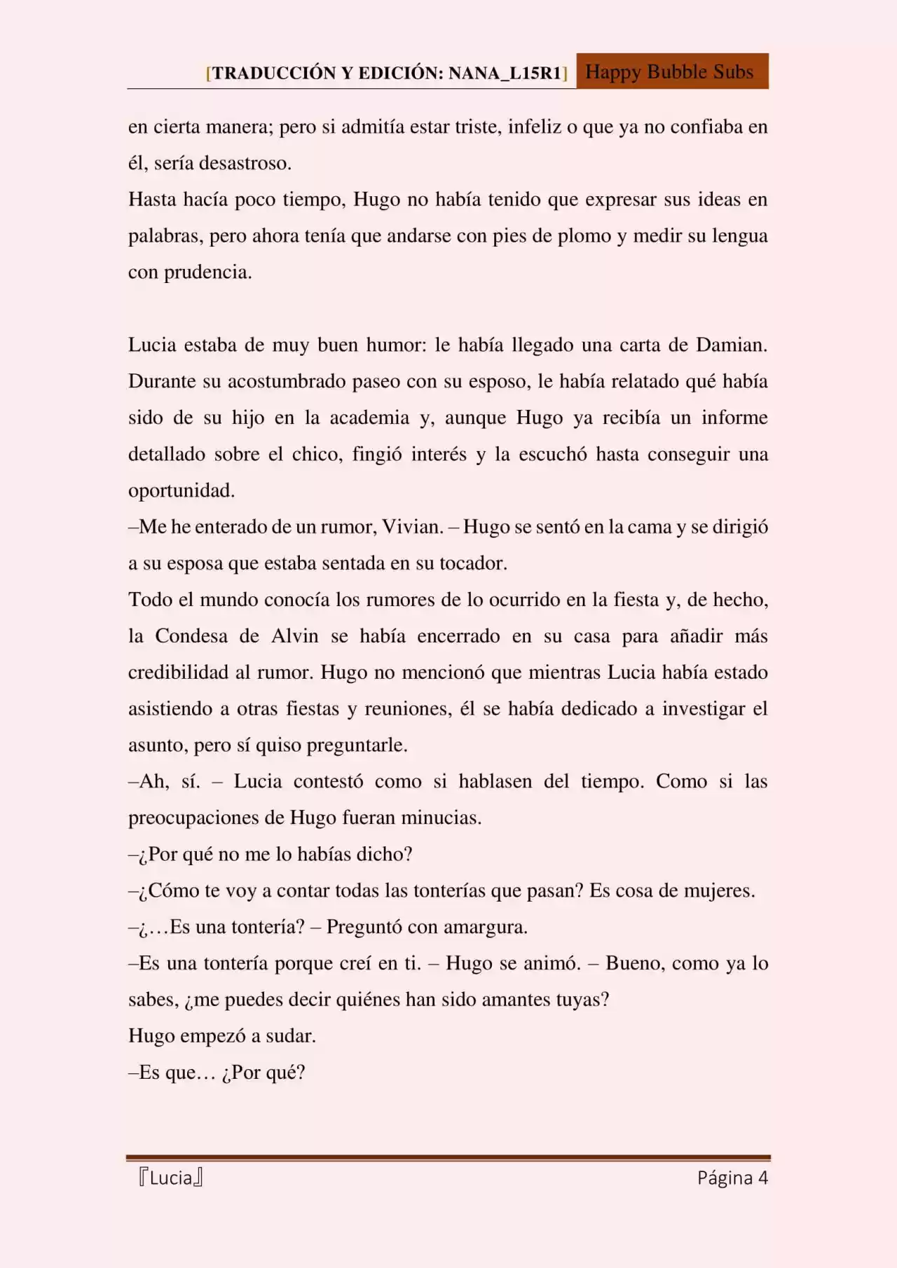 Lucia (Novela) - Capítulo 72 - Página 4 - LectorTMOo