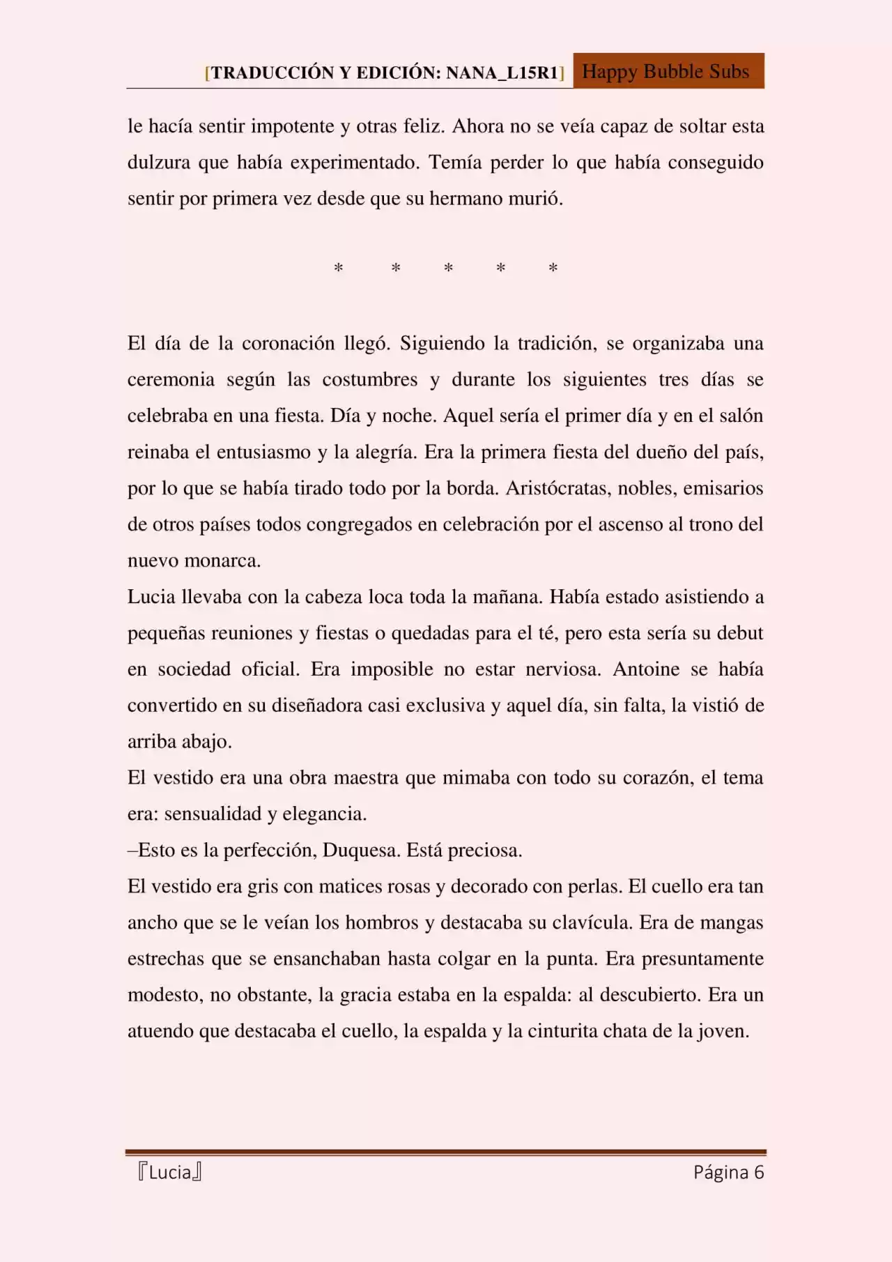 Lucia (Novela) - Capítulo 72 - Página 6 - LectorTMOo