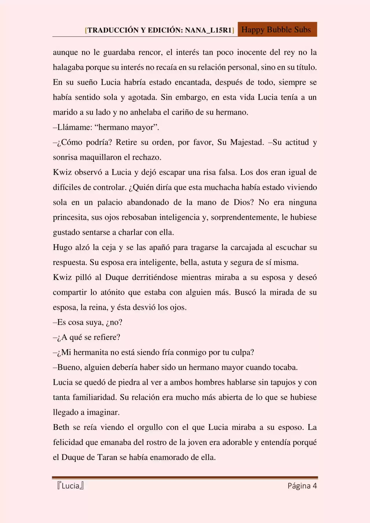 Lucia (Novela) - Capítulo 73 - Página 4 - LectorTMOo