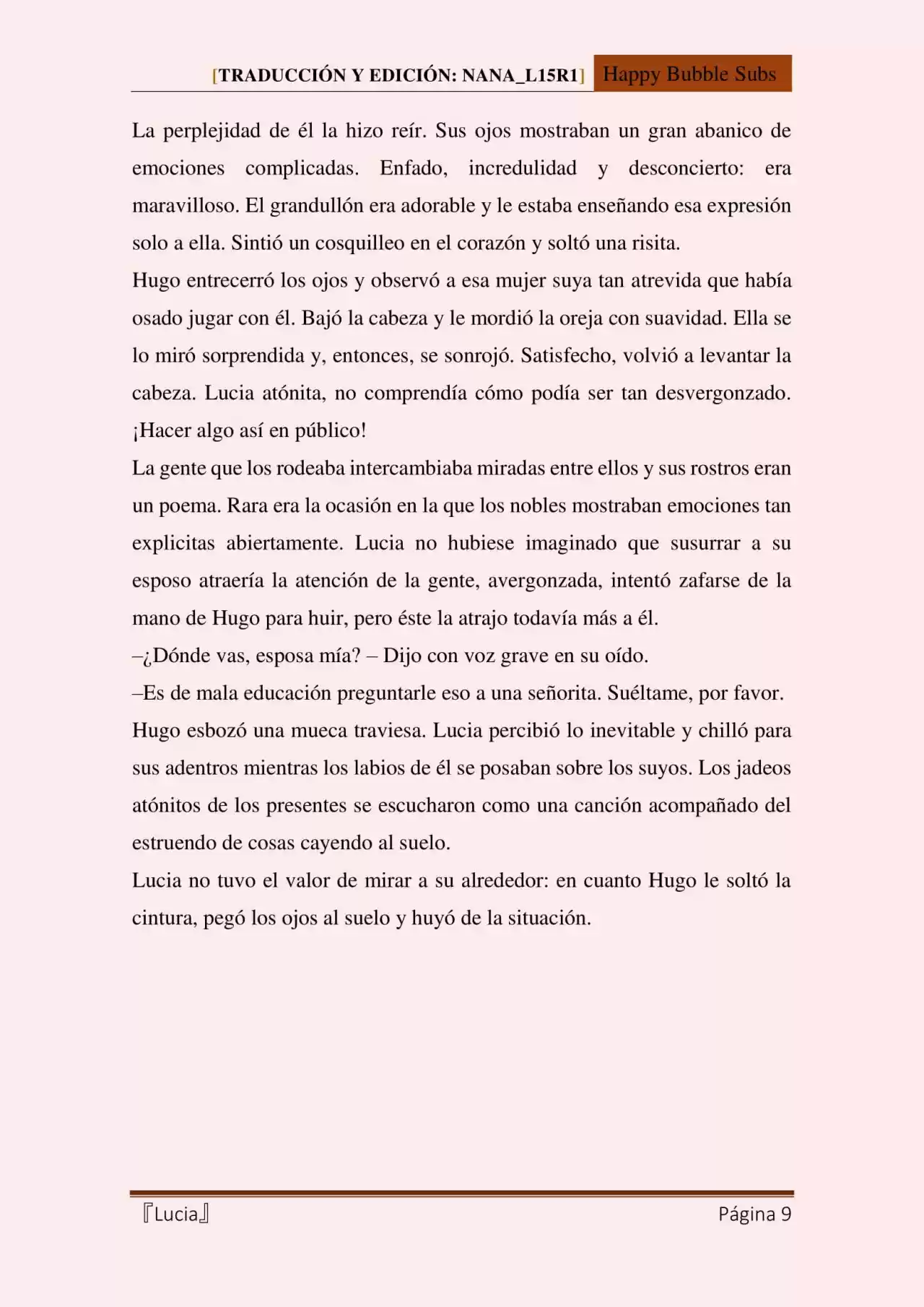 Lucia (Novela) - Capítulo 73 - Página 9 - LectorTMOo