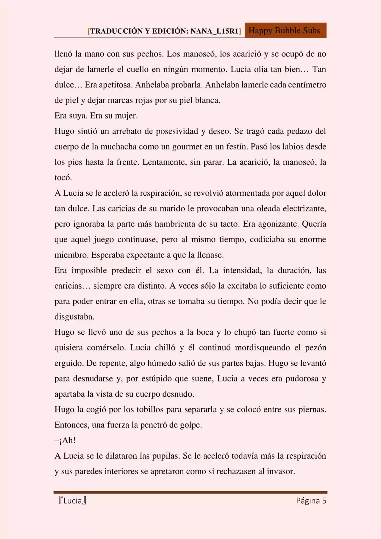 Lucia (Novela) - Capítulo 77 - Página 5 - LectorTMOo