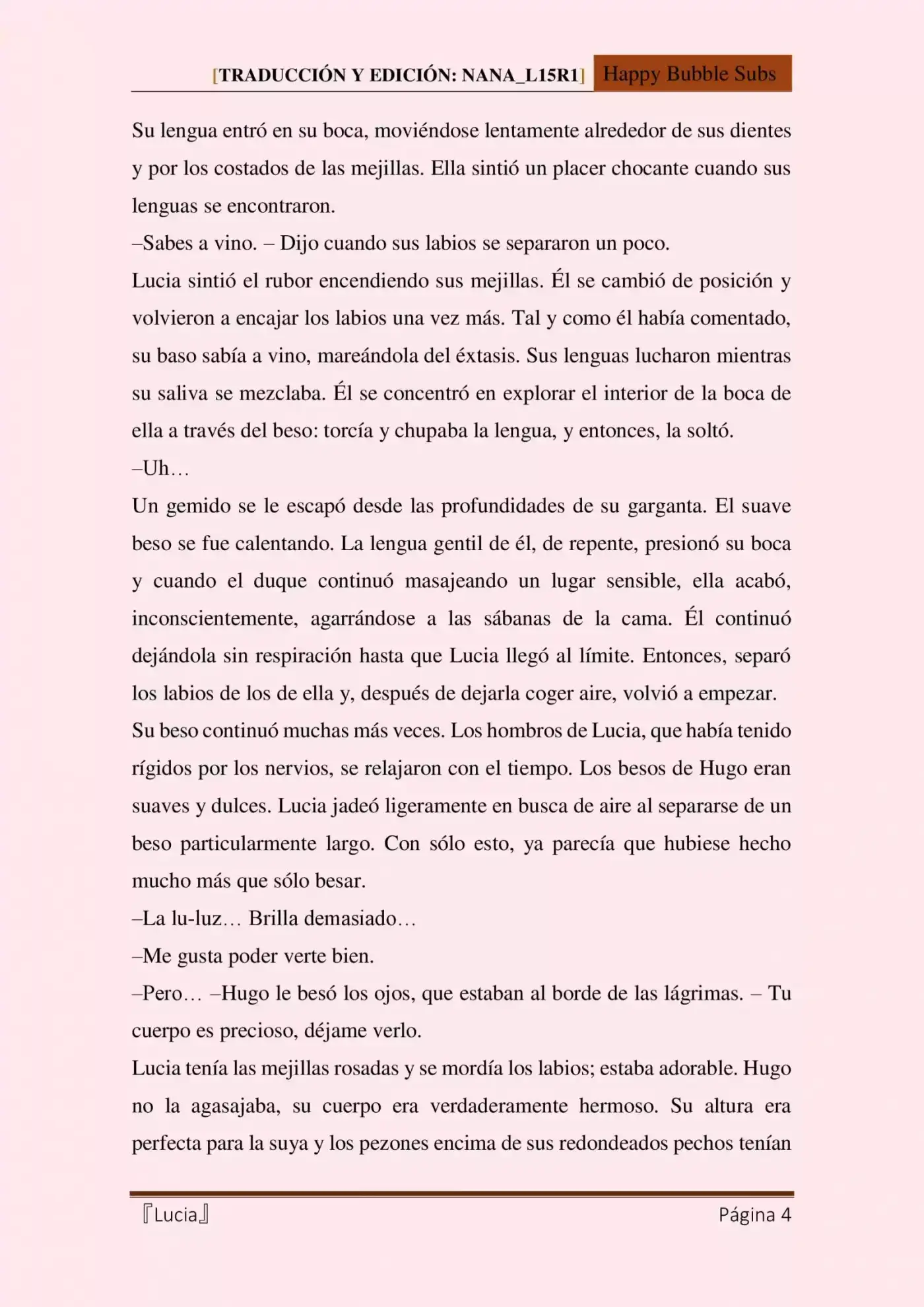 Lucia (Novela) - Capítulo 8 - Página 4 - LectorTMOo