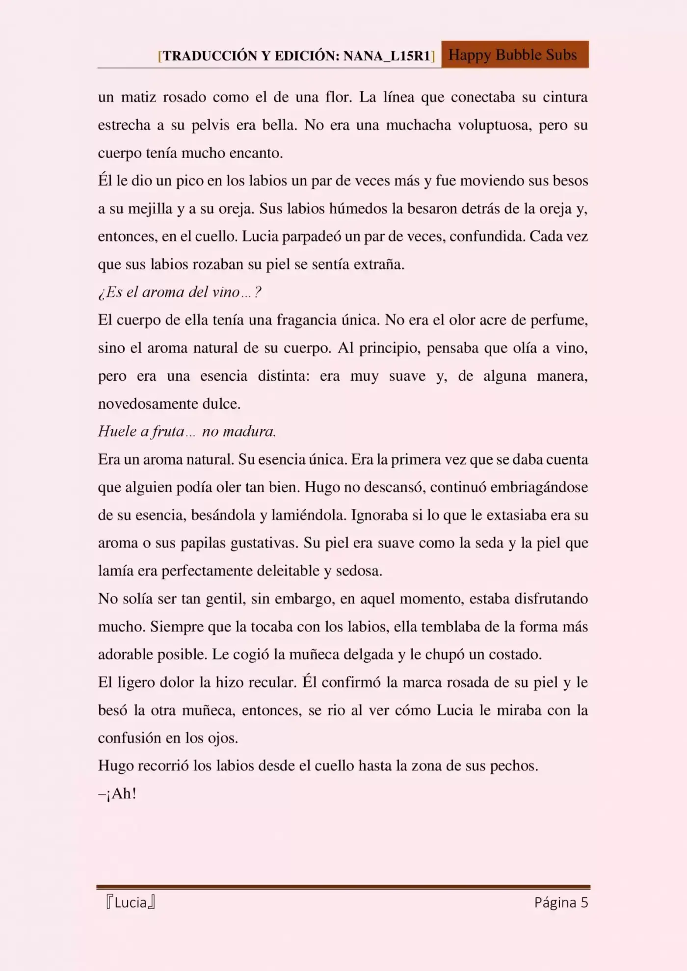 Lucia (Novela) - Capítulo 8 - Página 5 - LectorTMOo