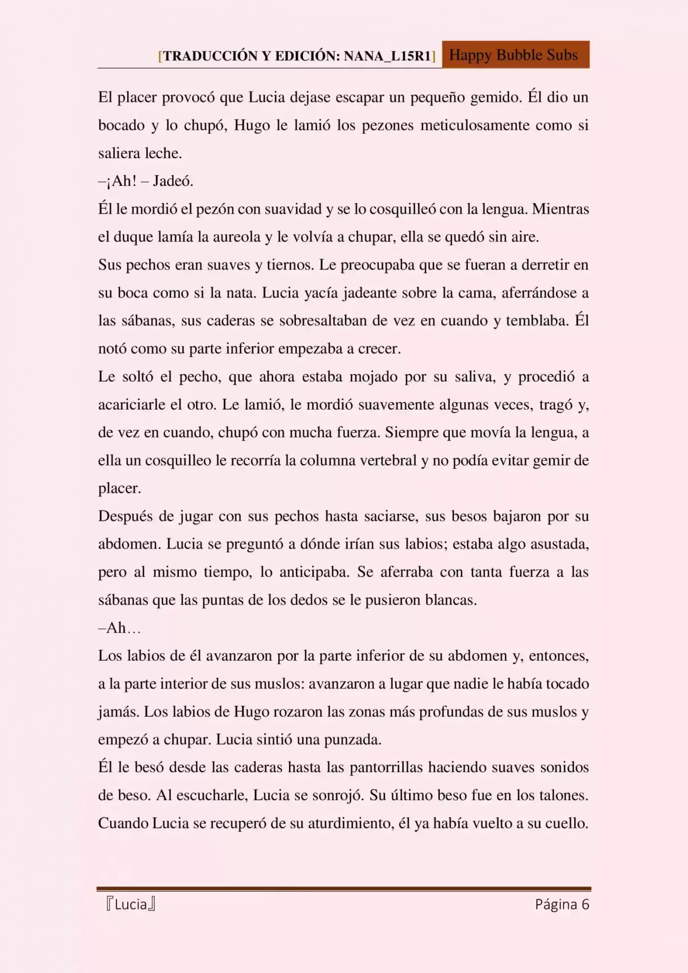 Lucia (Novela) - Capítulo 8 - Página 6 - LectorTMOo