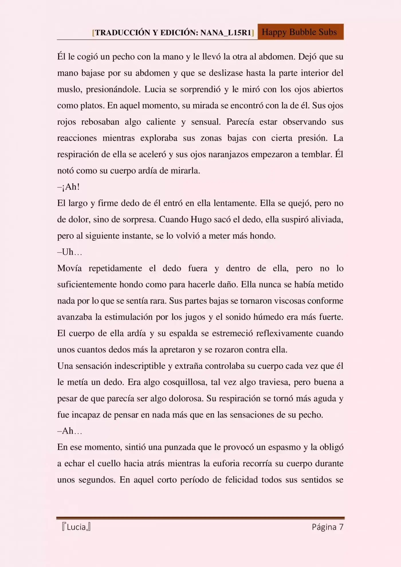 Lucia (Novela) - Capítulo 8 - Página 7 - LectorTMOo