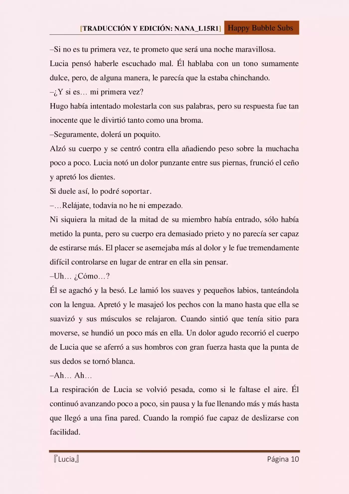 Lucia (Novela) - Capítulo 8 - Página 10 - LectorTMOo