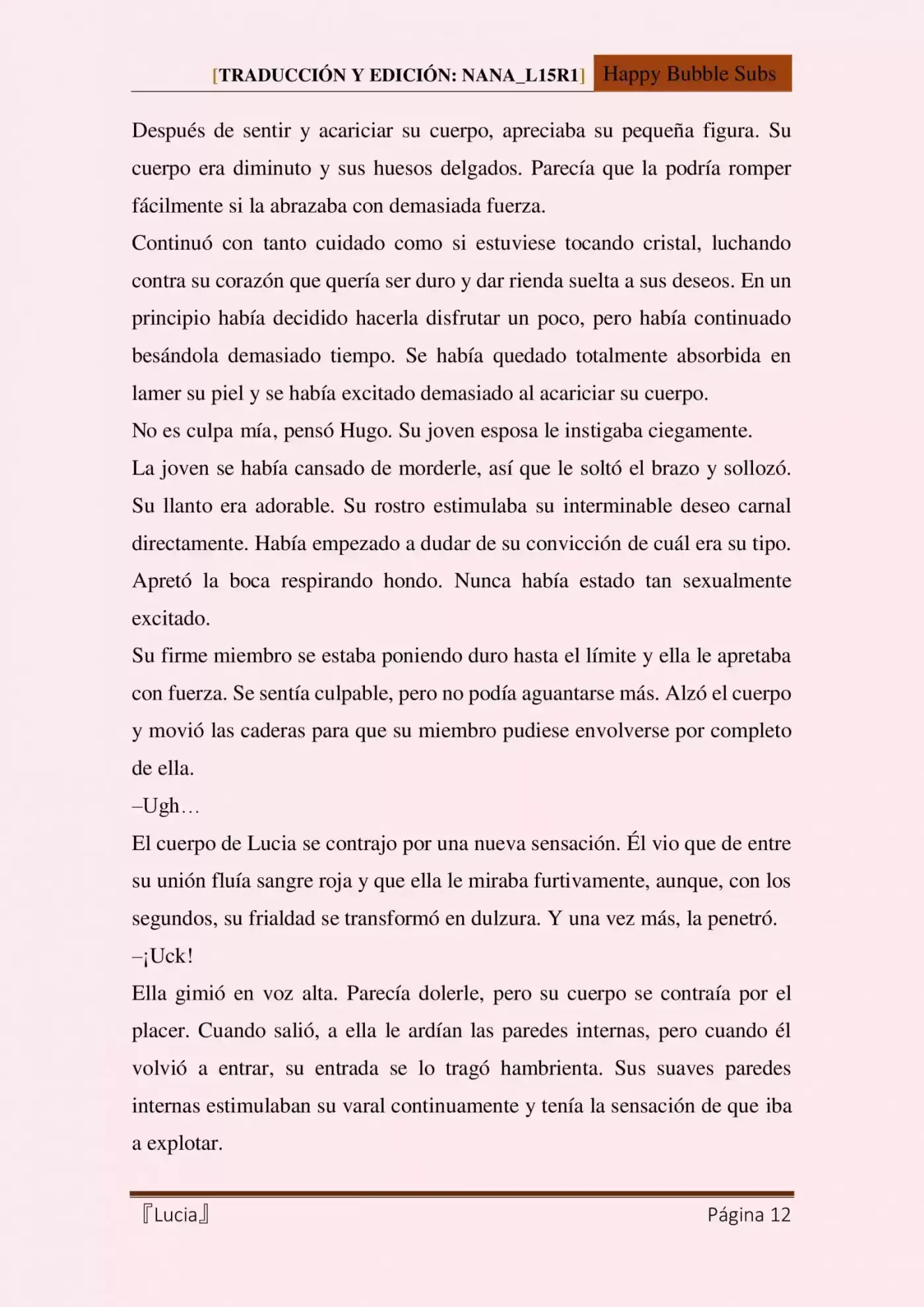 Lucia (Novela) - Capítulo 8 - Página 12 - LectorTMOo