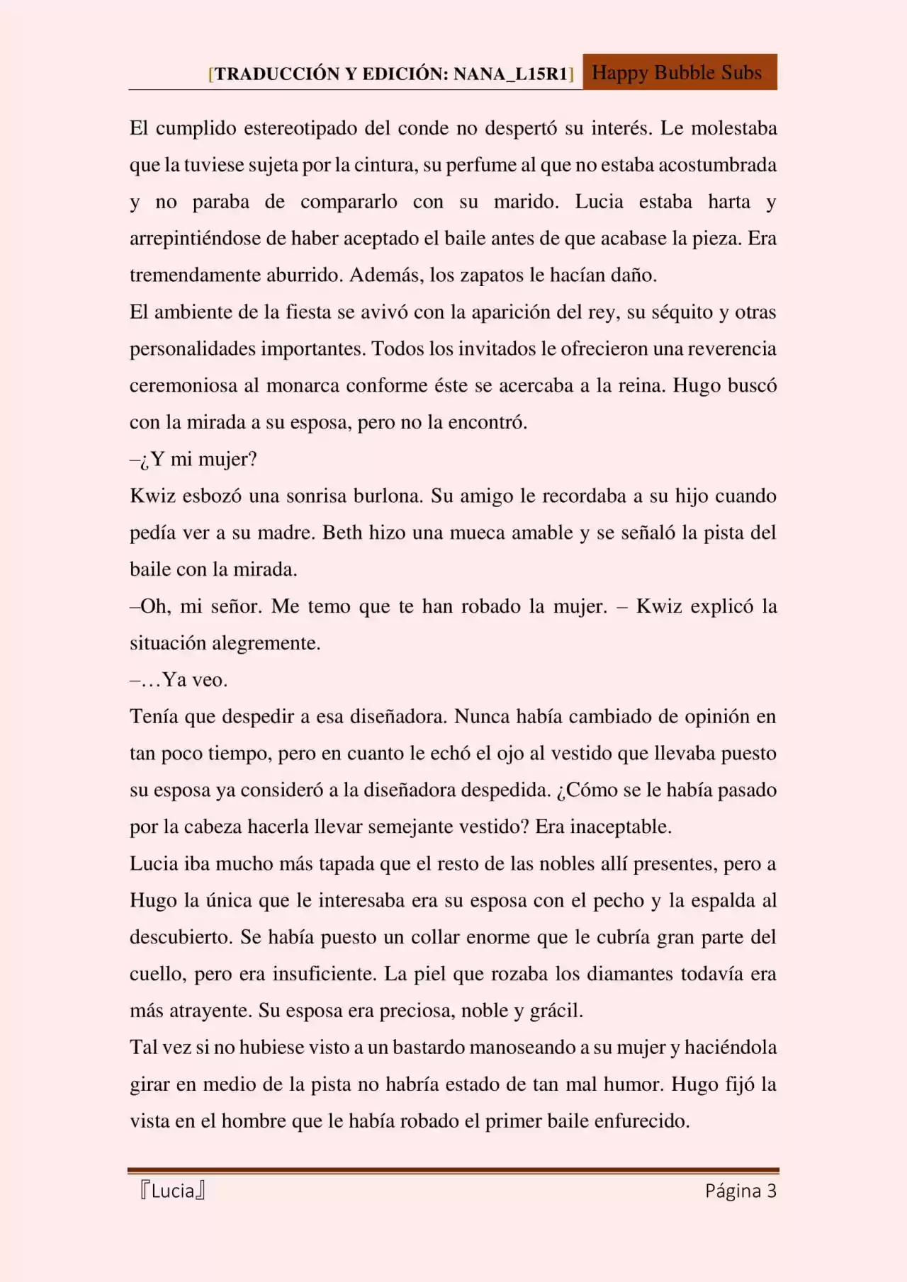 Lucia (Novela) - Capítulo 80 - Página 3 - LectorTMOo