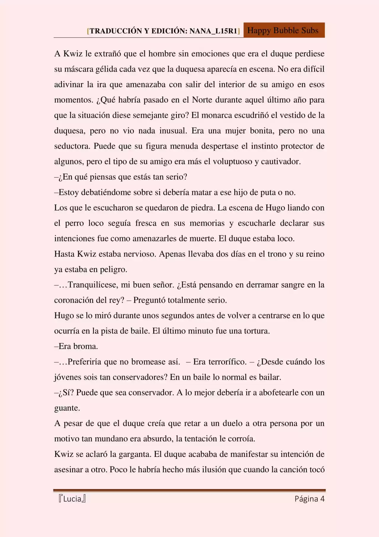 Lucia (Novela) - Capítulo 80 - Página 4 - LectorTMOo