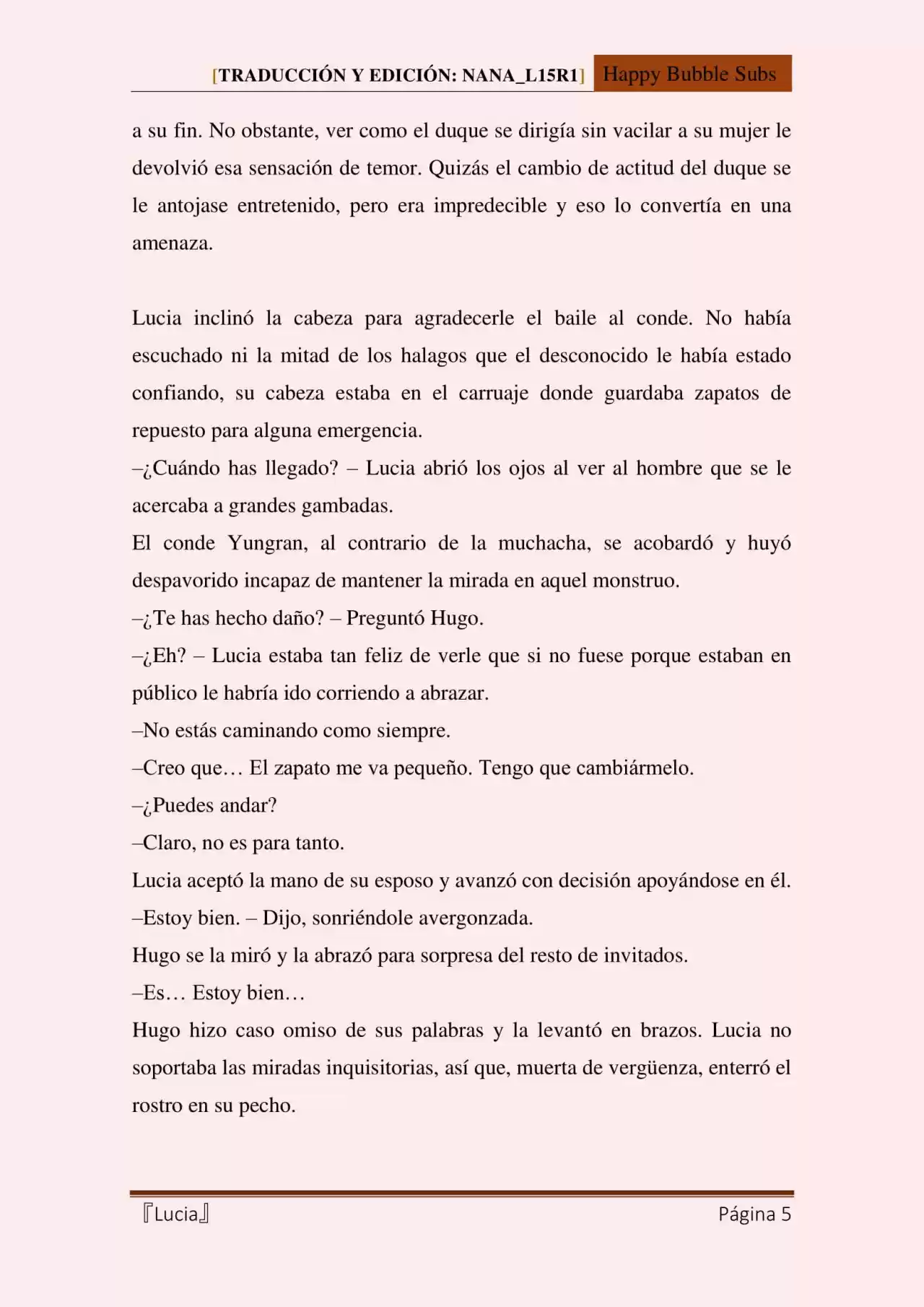 Lucia (Novela) - Capítulo 80 - Página 5 - LectorTMOo