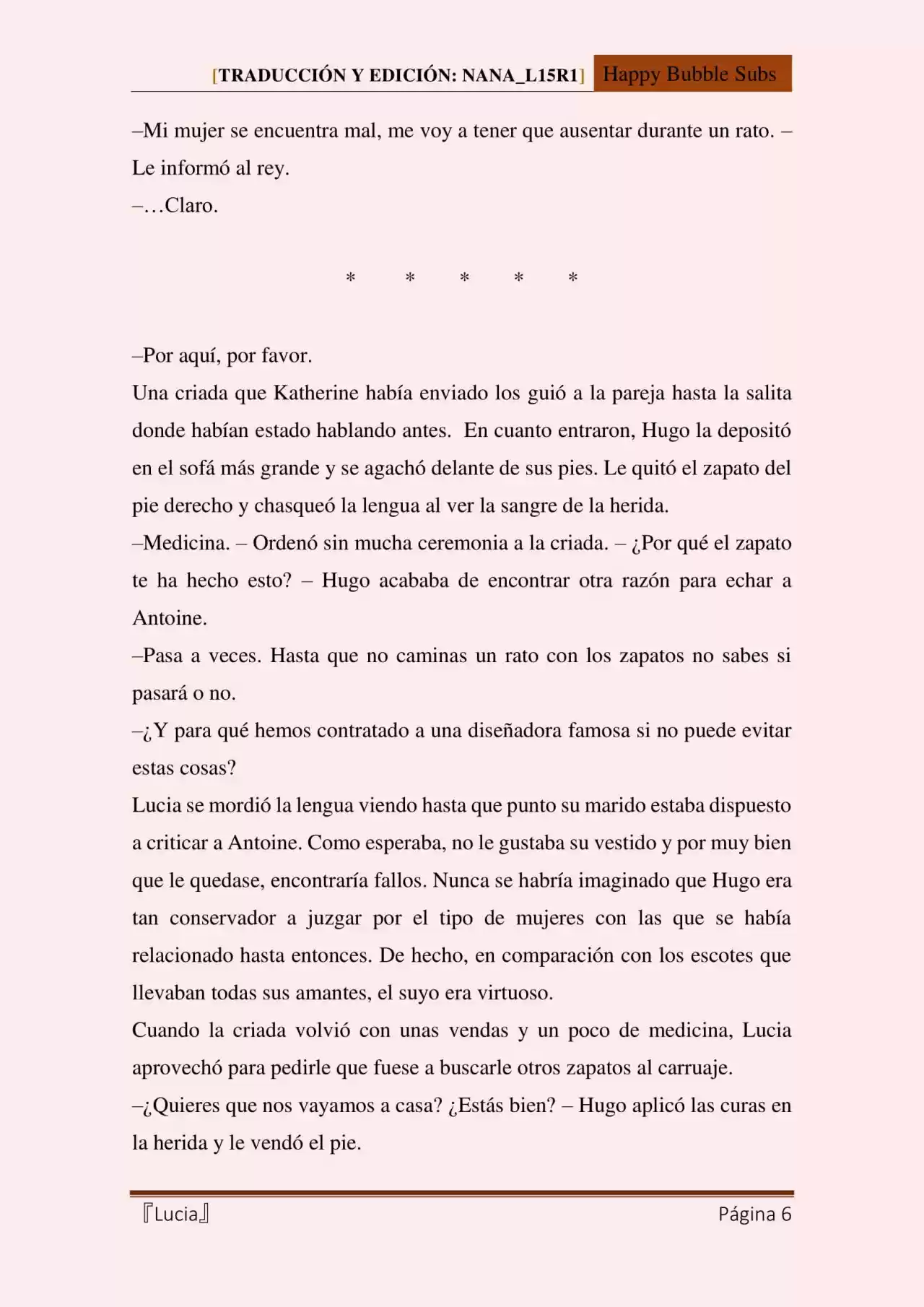 Lucia (Novela) - Capítulo 80 - Página 6 - LectorTMOo