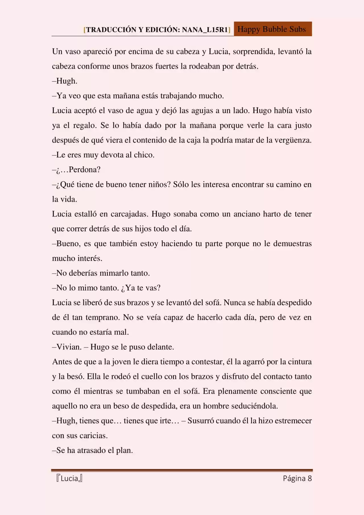 Lucia (Novela) - Capítulo 87 - Página 8 - LectorTMOo