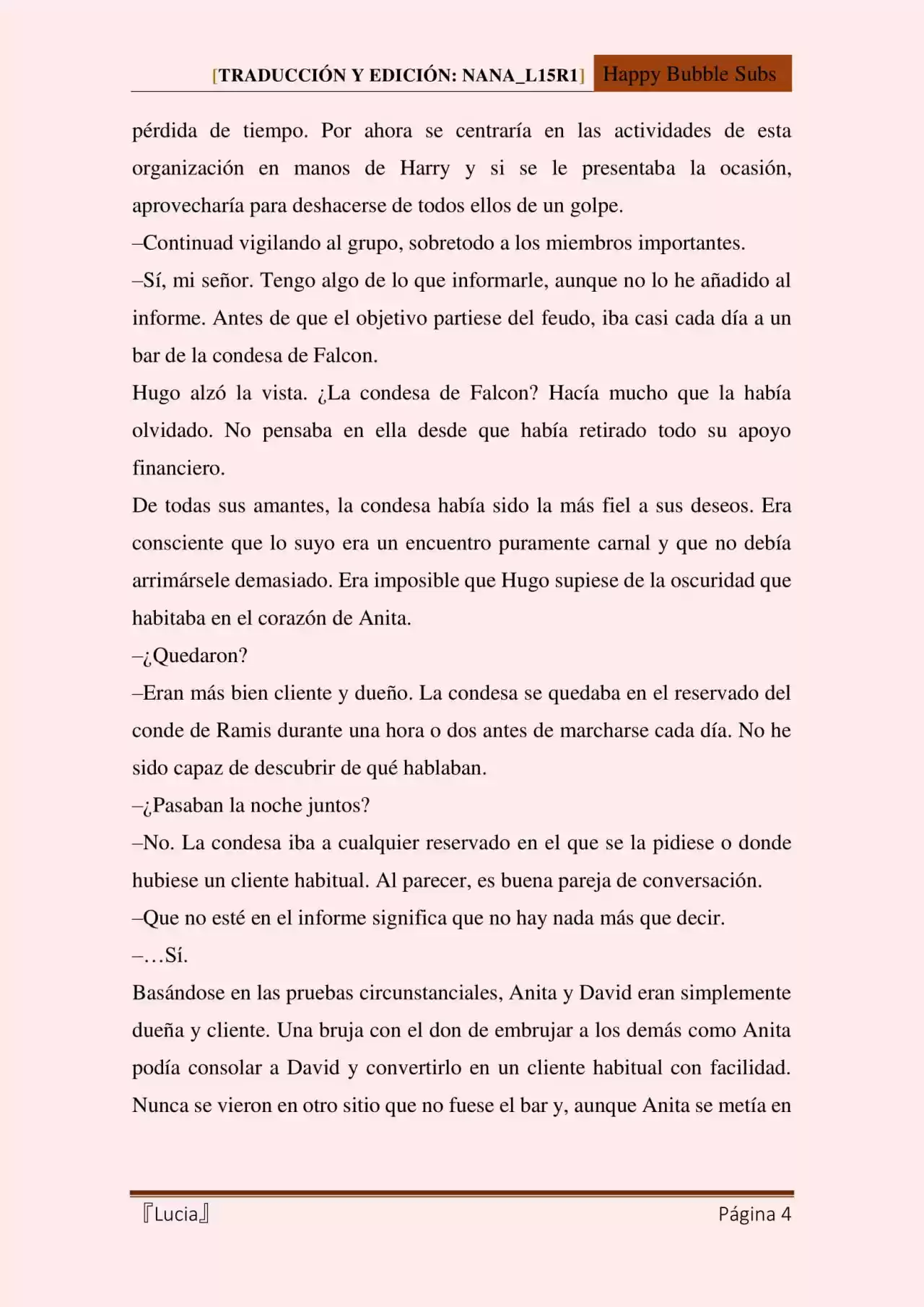 Lucia (Novela) - Capítulo 88 - Página 4 - LectorTMOo