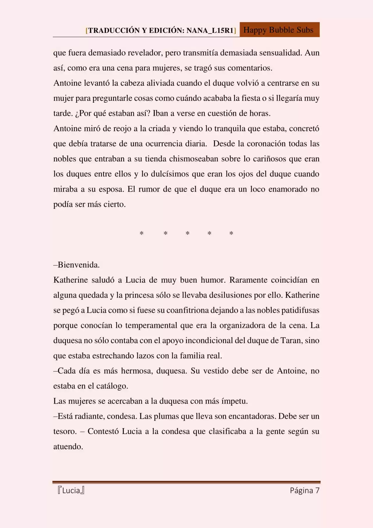 Lucia (Novela) - Capítulo 88 - Página 7 - LectorTMOo