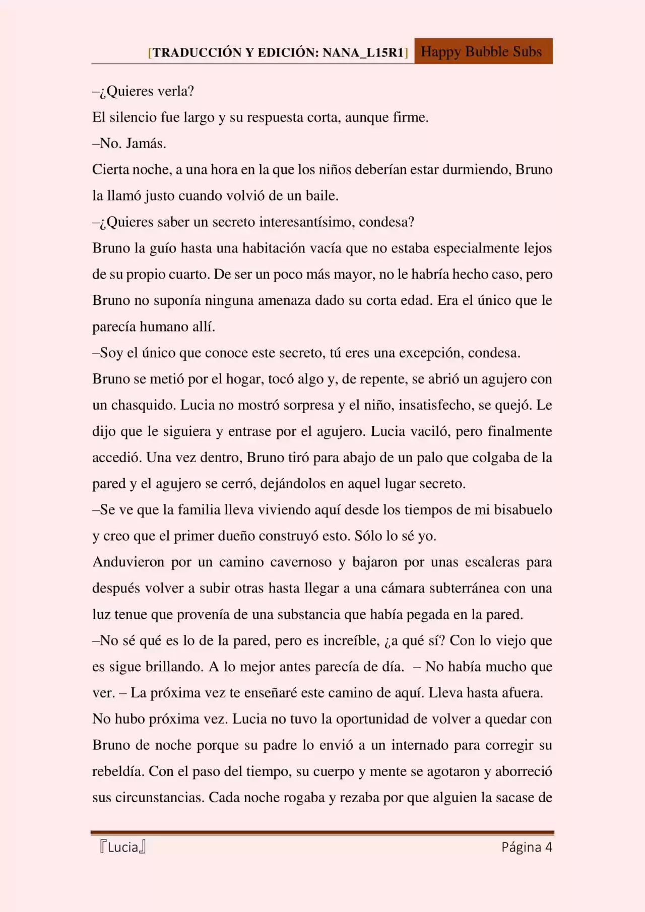 Lucia (Novela) - Capítulo 89 - Página 4 - LectorTMOo