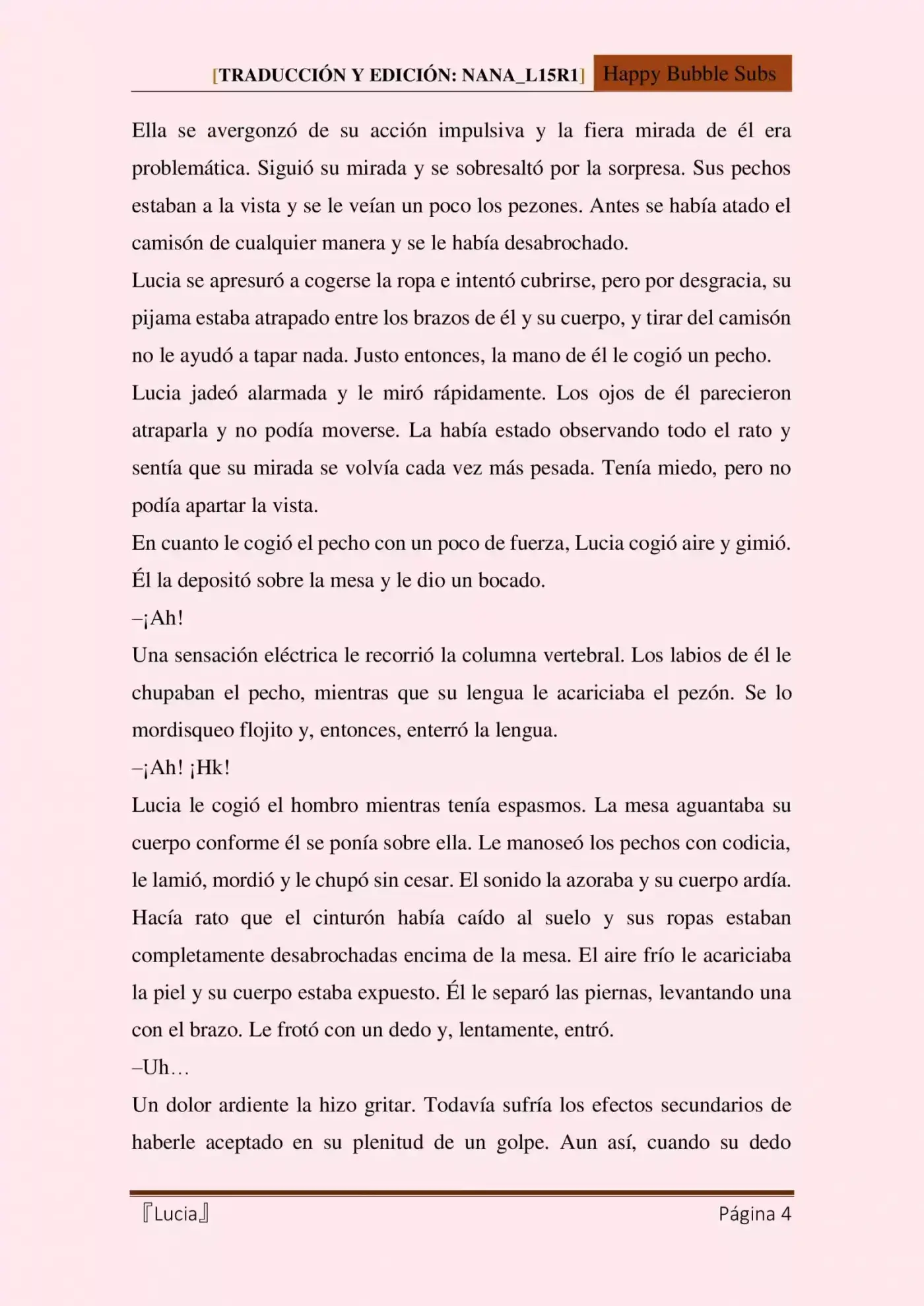 Lucia (Novela) - Capítulo 9 - Página 4 - LectorTMOo