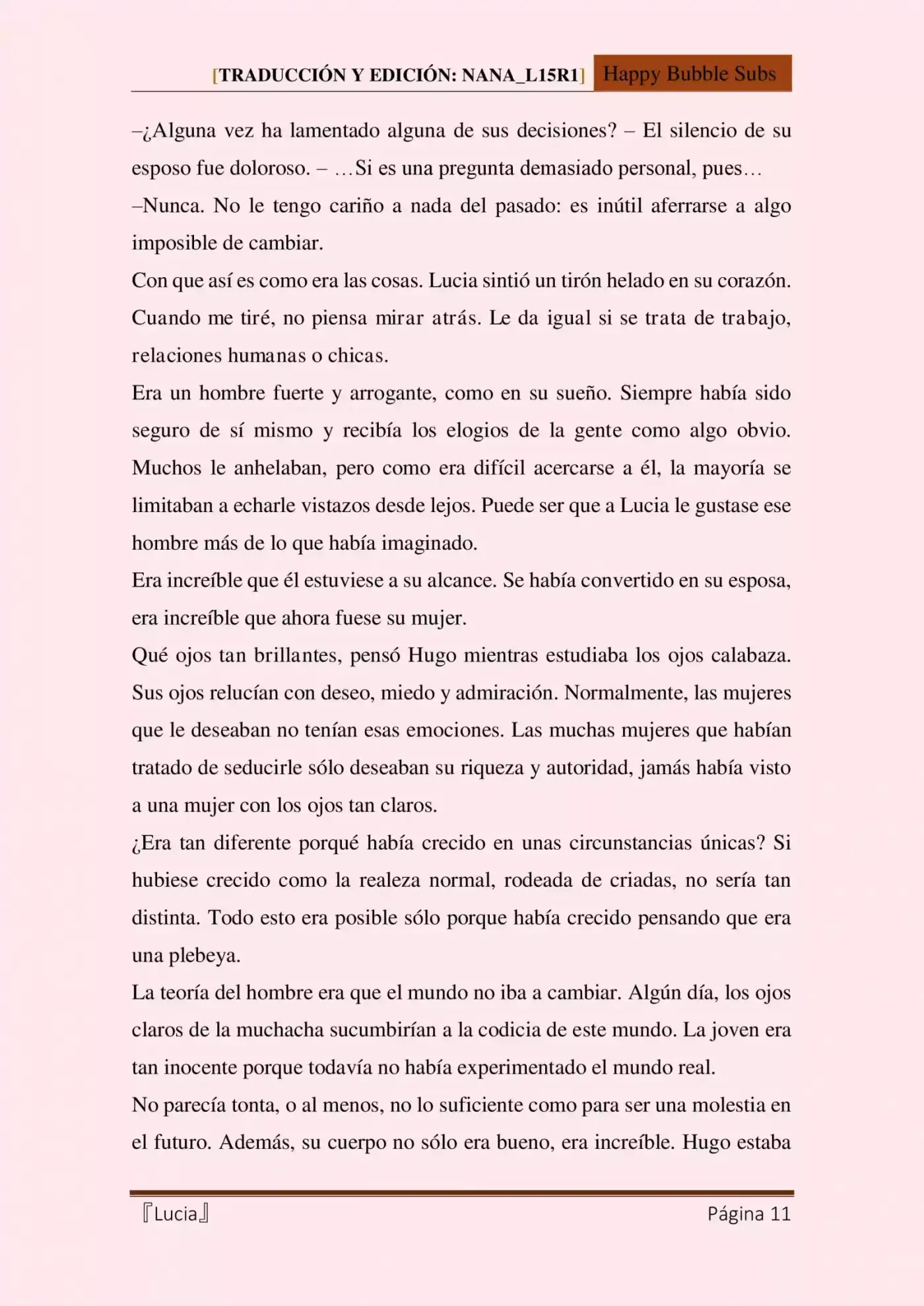 Lucia (Novela) - Capítulo 9 - Página 11 - LectorTMOo