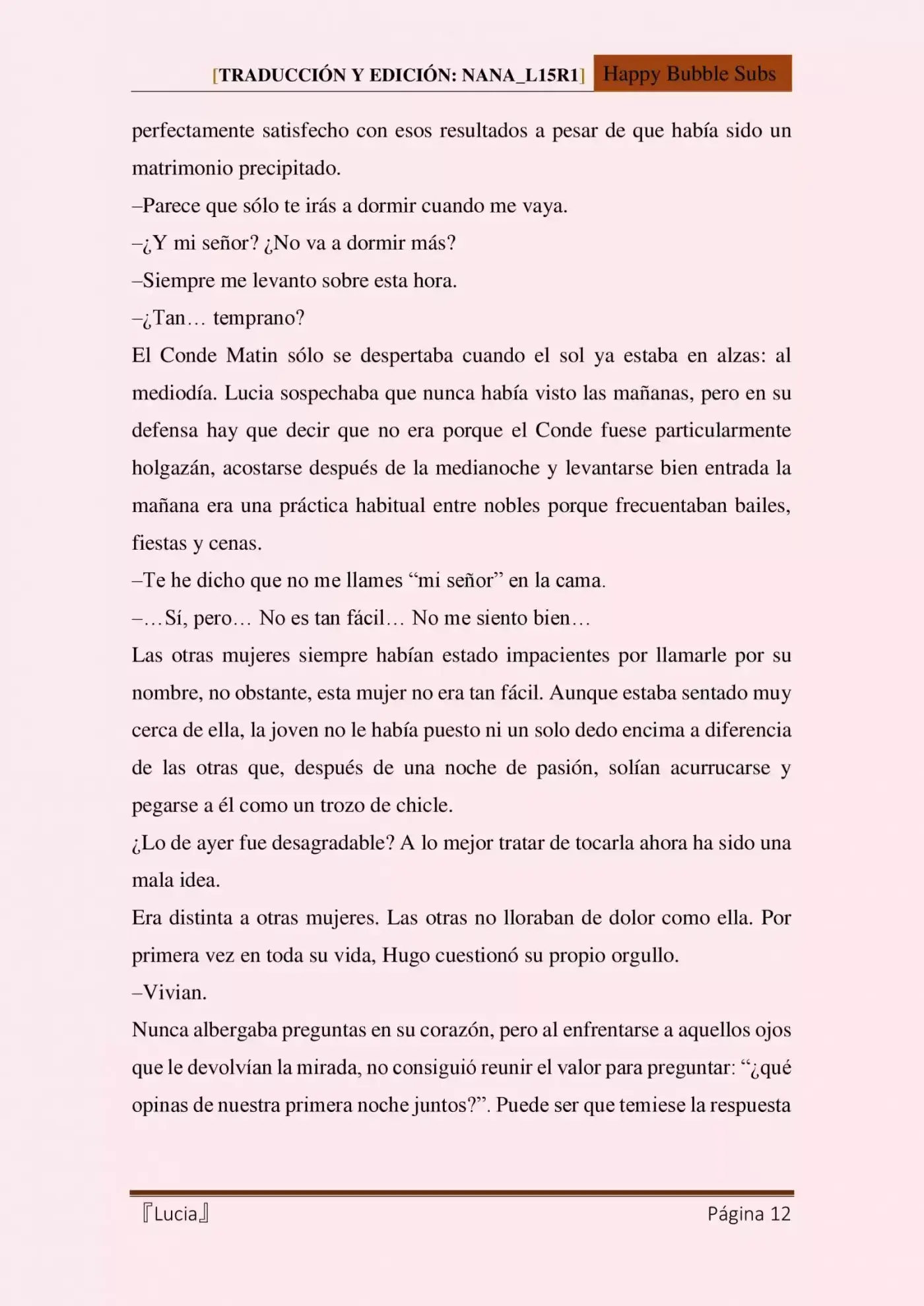 Lucia (Novela) - Capítulo 9 - Página 12 - LectorTMOo