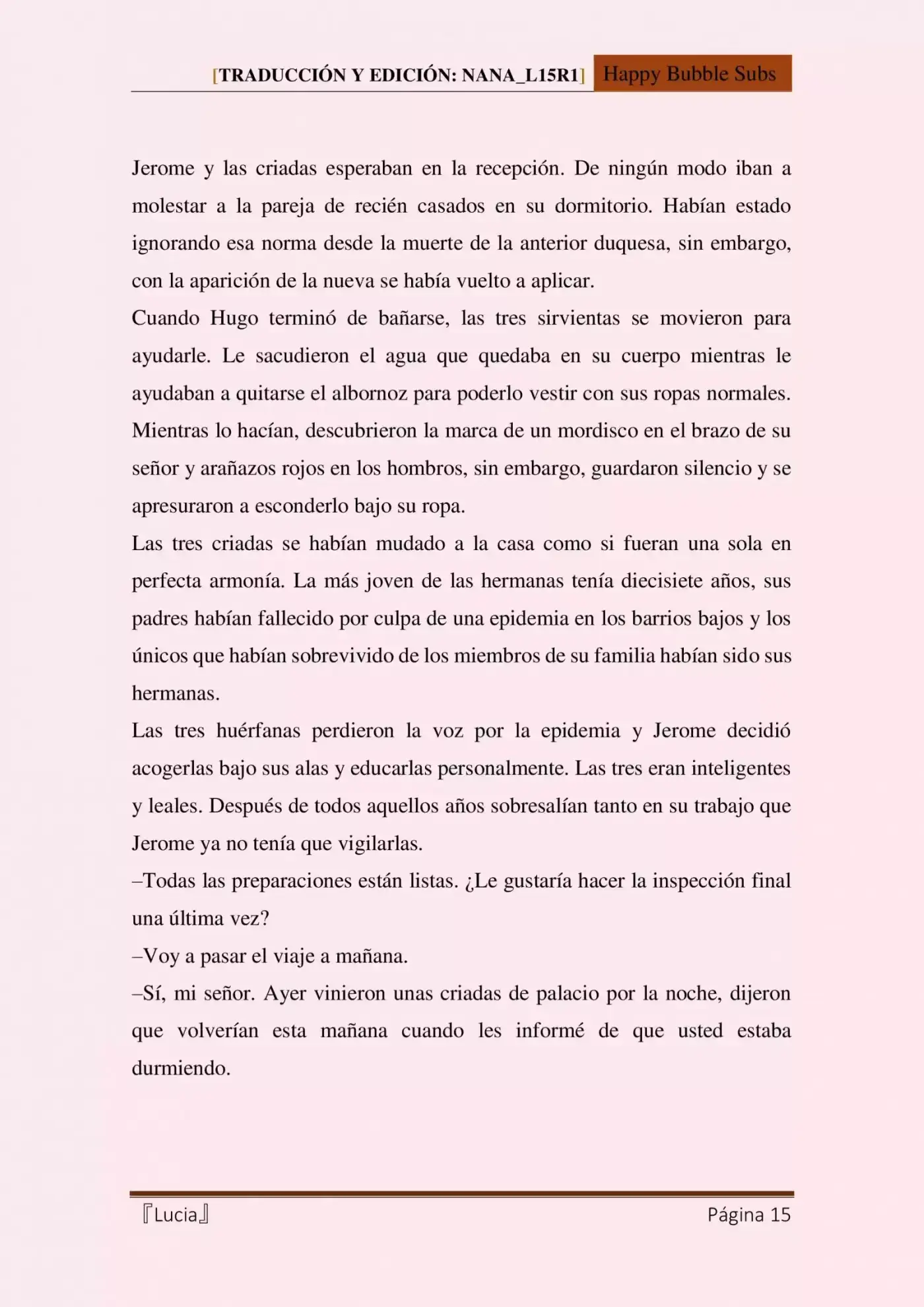 Lucia (Novela) - Capítulo 9 - Página 15 - LectorTMOo